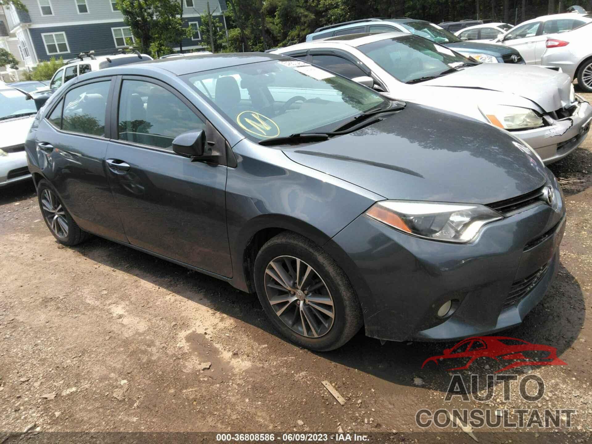 TOYOTA COROLLA 2016 - 2T1BURHE6GC543001
