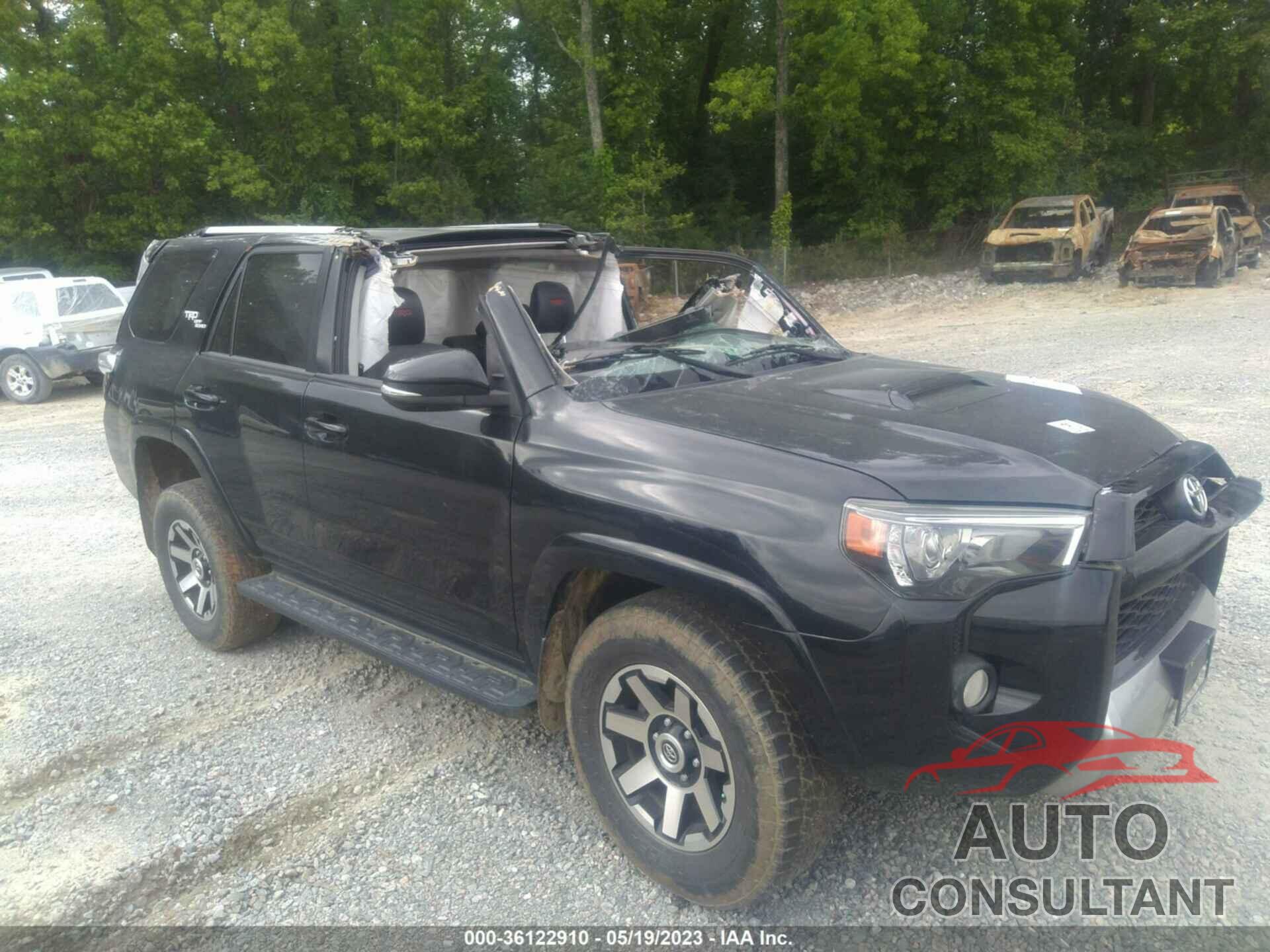 TOYOTA 4RUNNER 2017 - JTEBU5JR3H5420921