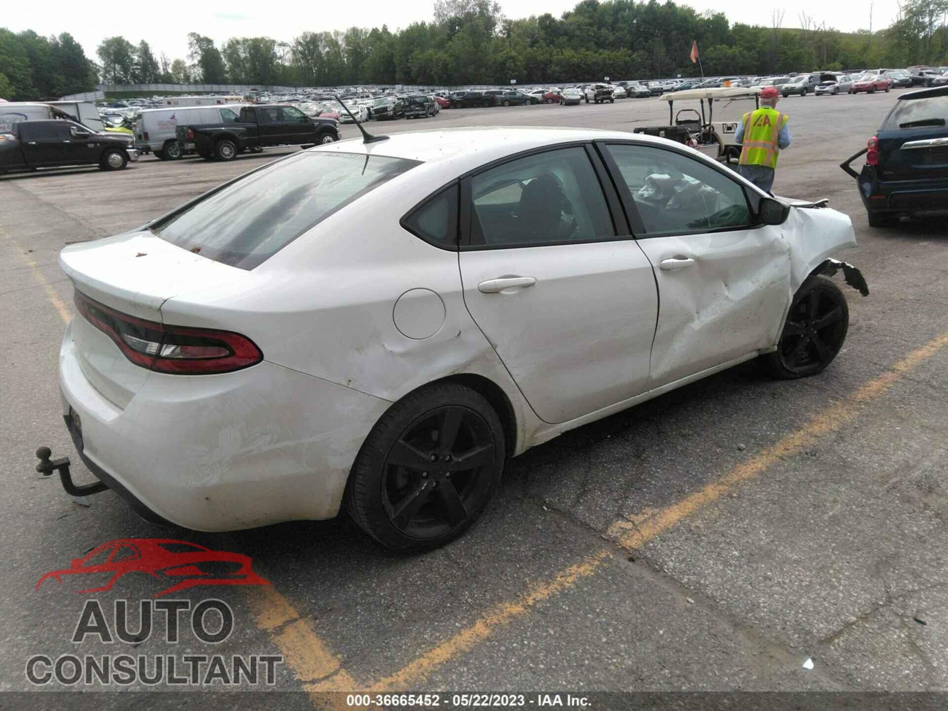 DODGE DART 2015 - 1C3CDFBB8FD345401