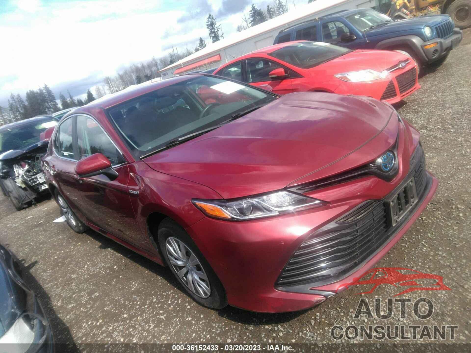 TOYOTA CAMRY 2020 - 4T1C31AK5LU542925