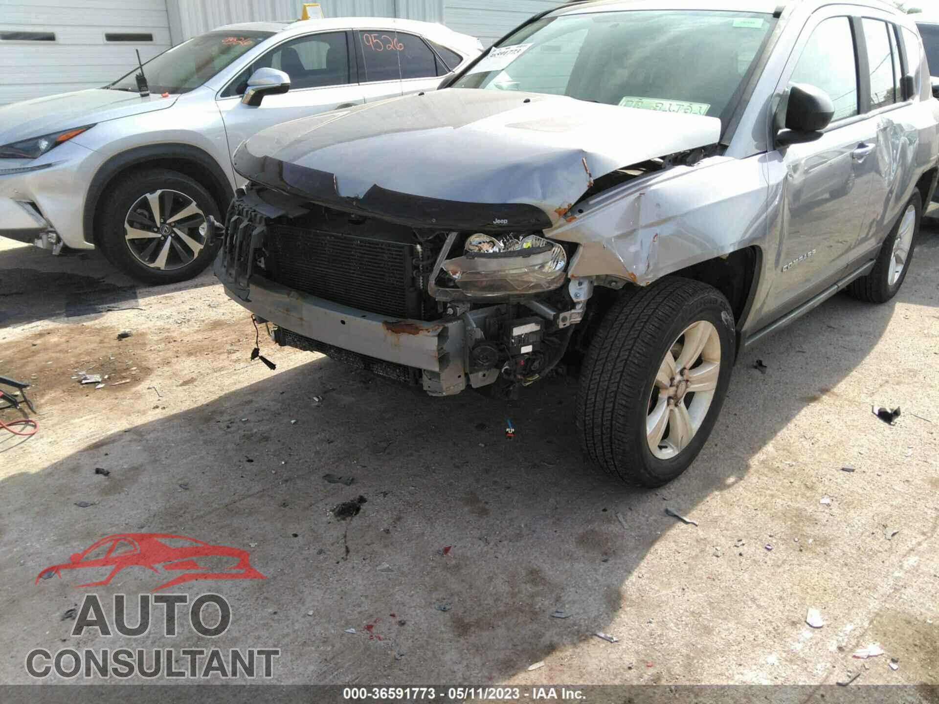 JEEP COMPASS 2017 - 1C4NJDBB5HD105596