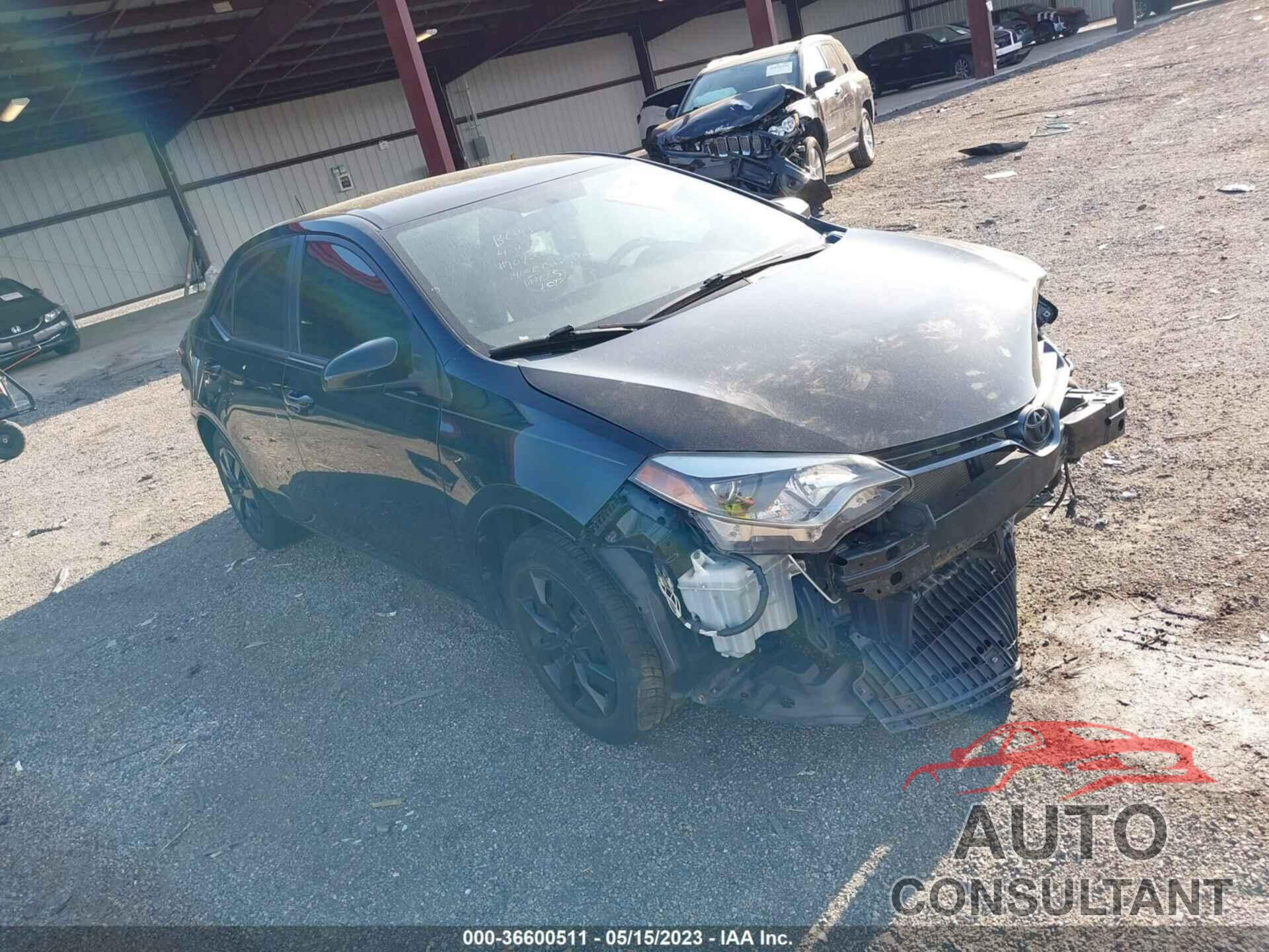 TOYOTA COROLLA 2016 - 2T1BURHE3GC538418