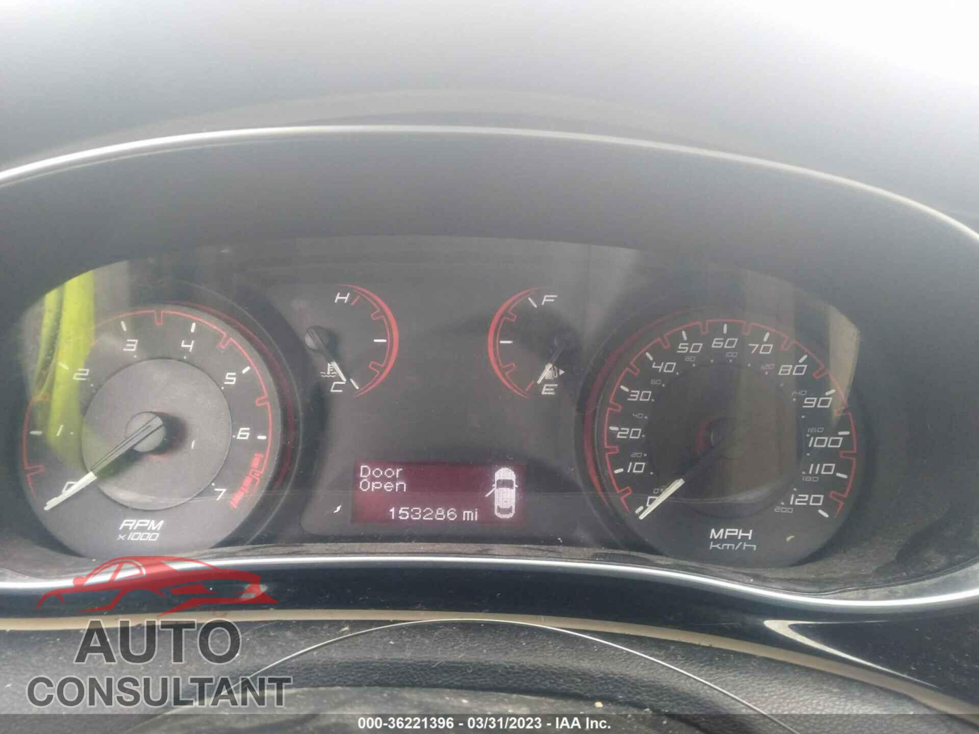DODGE DART 2015 - 1C3CDFBB6FD222020