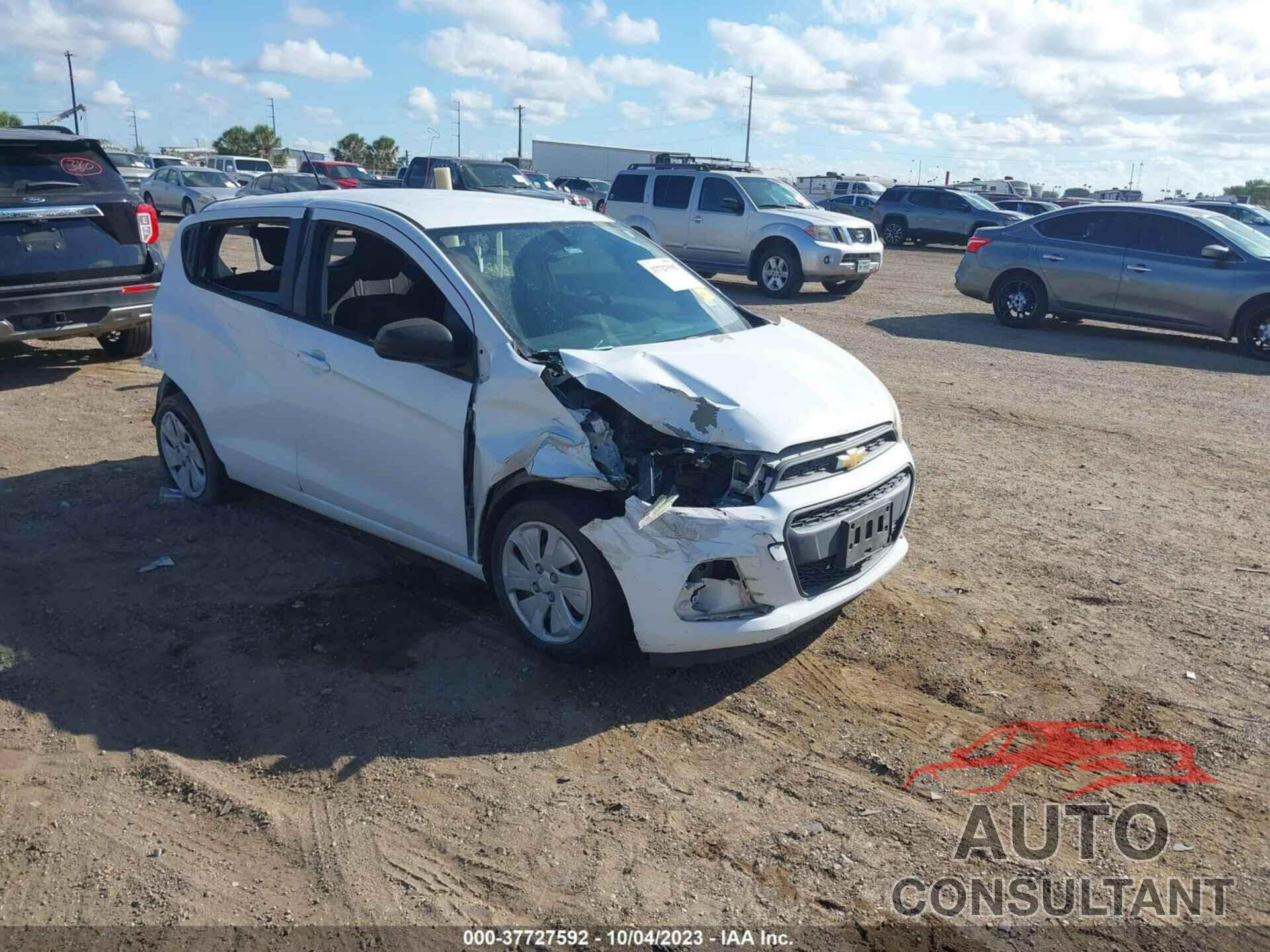 CHEVROLET SPARK 2016 - KL8CB6SA4GC592360