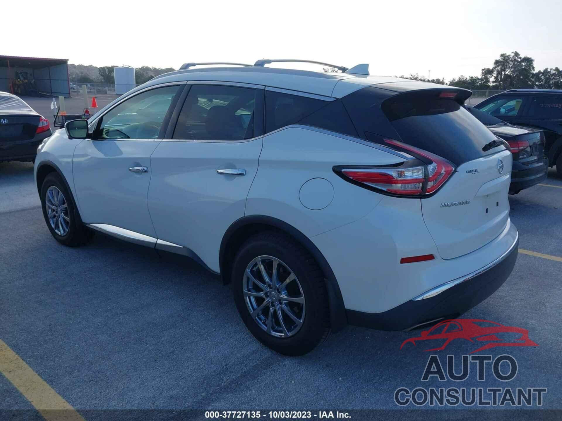 NISSAN MURANO 2016 - 5N1AZ2MH1GN150262