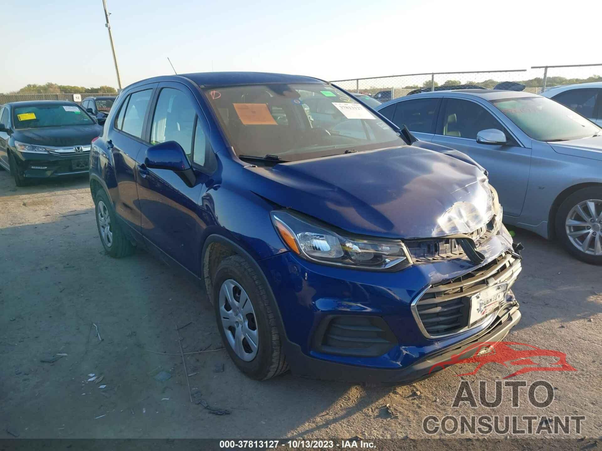 CHEVROLET TRAX 2017 - 3GNCJKSB9HL212924