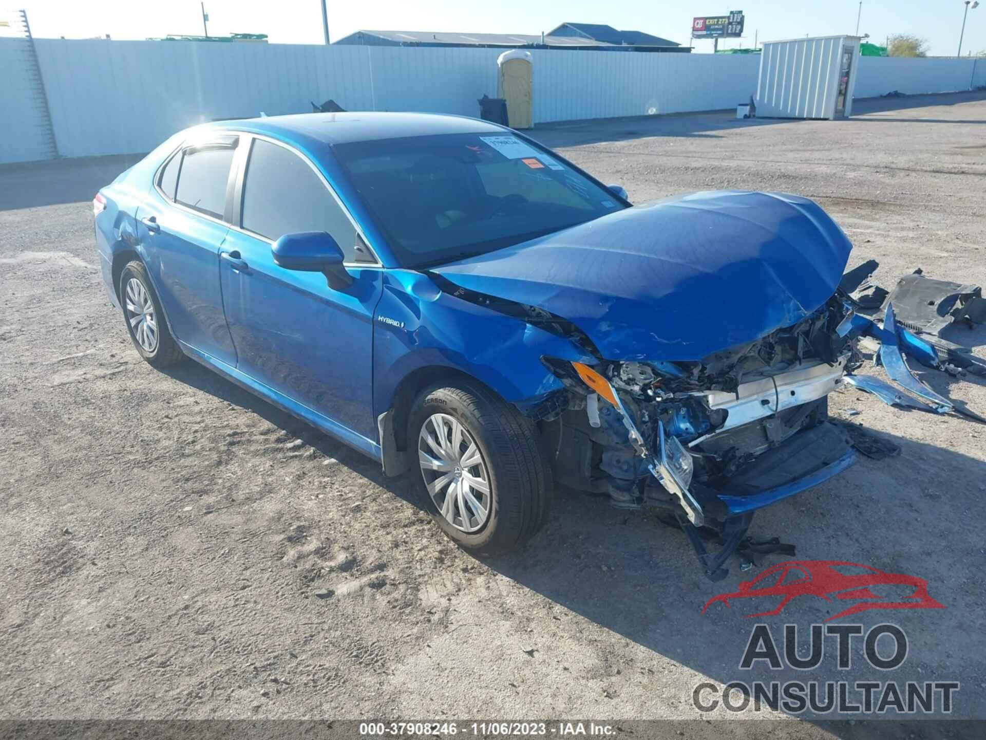 TOYOTA CAMRY 2019 - 4T1B31HK8KU004994