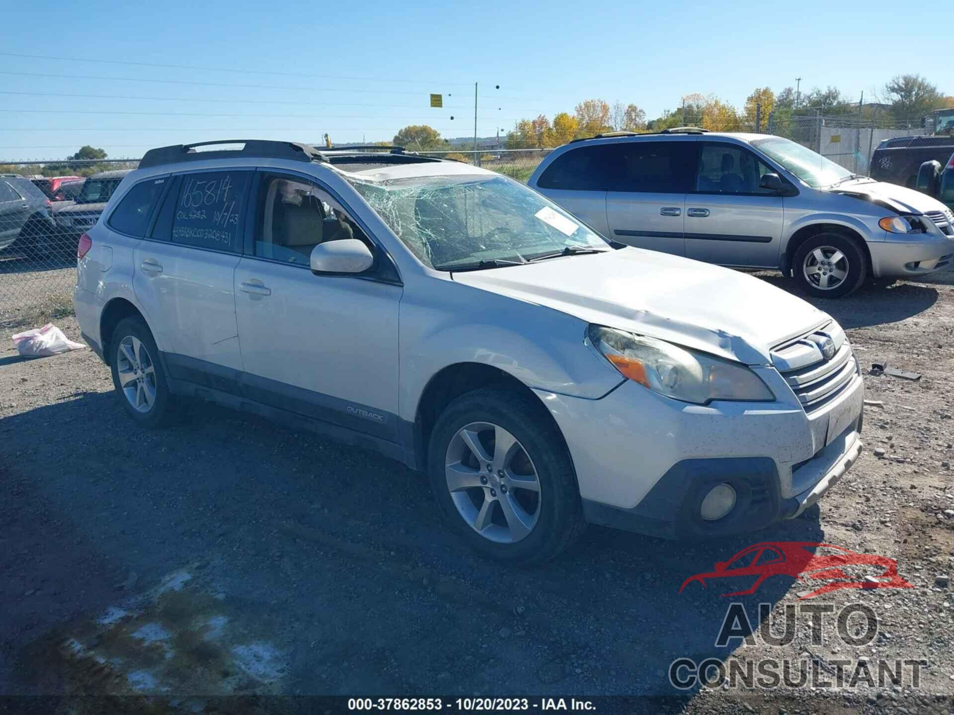 SUBARU OUTBACK 2013 - 4S4BRBKC0D3208431