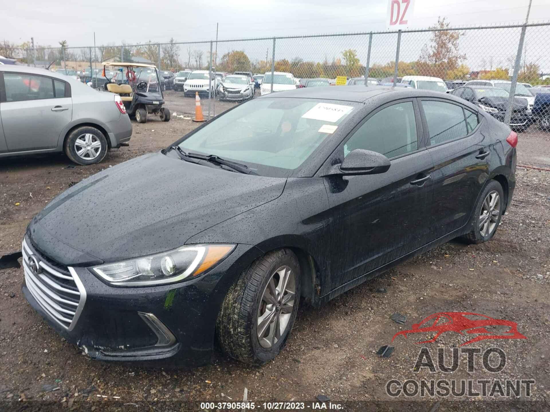 HYUNDAI ELANTRA 2017 - 5NPD84LF6HH177765