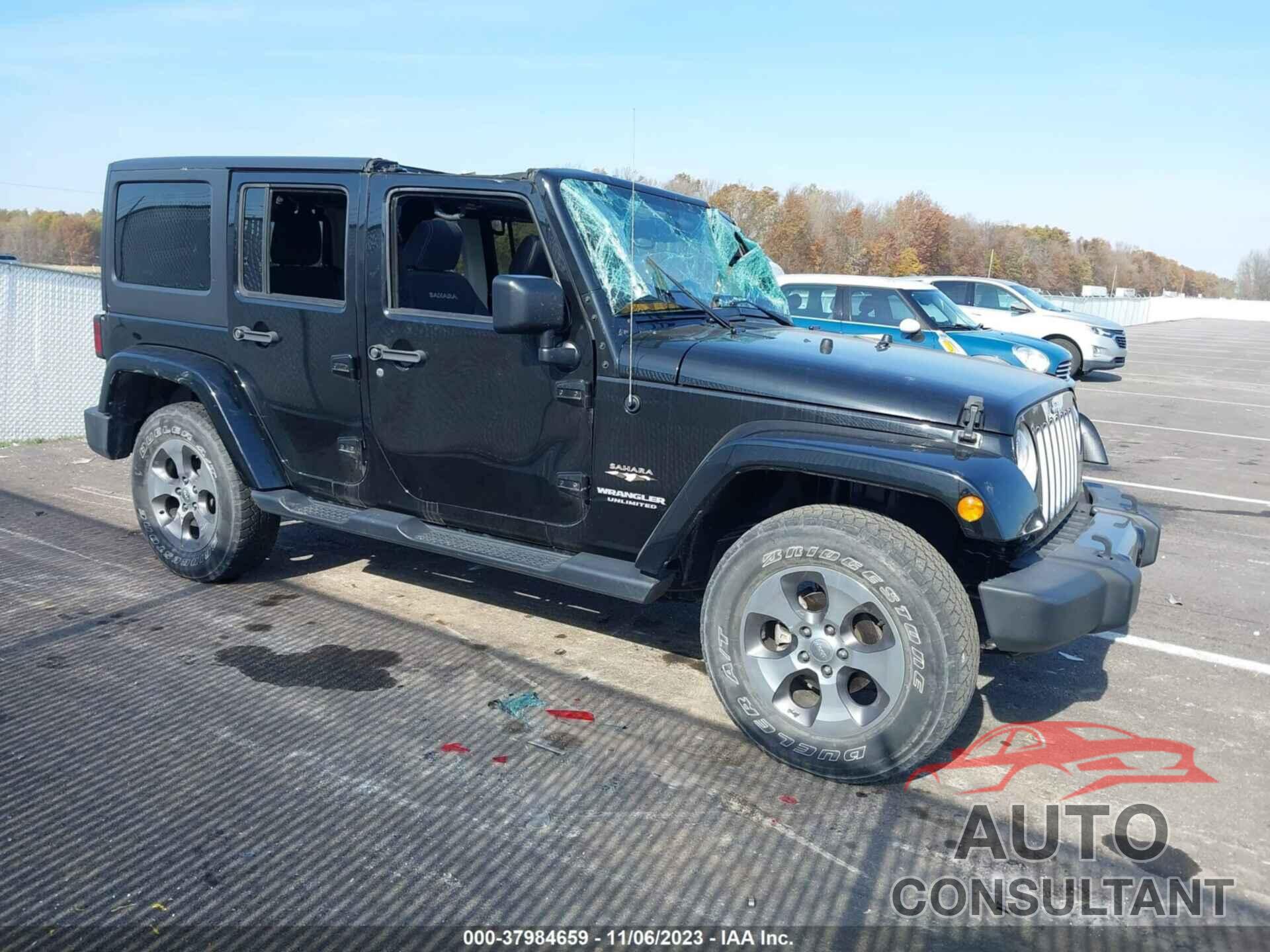 JEEP WRANGLER UNLIMITED 2017 - 1C4BJWEG5HL600229