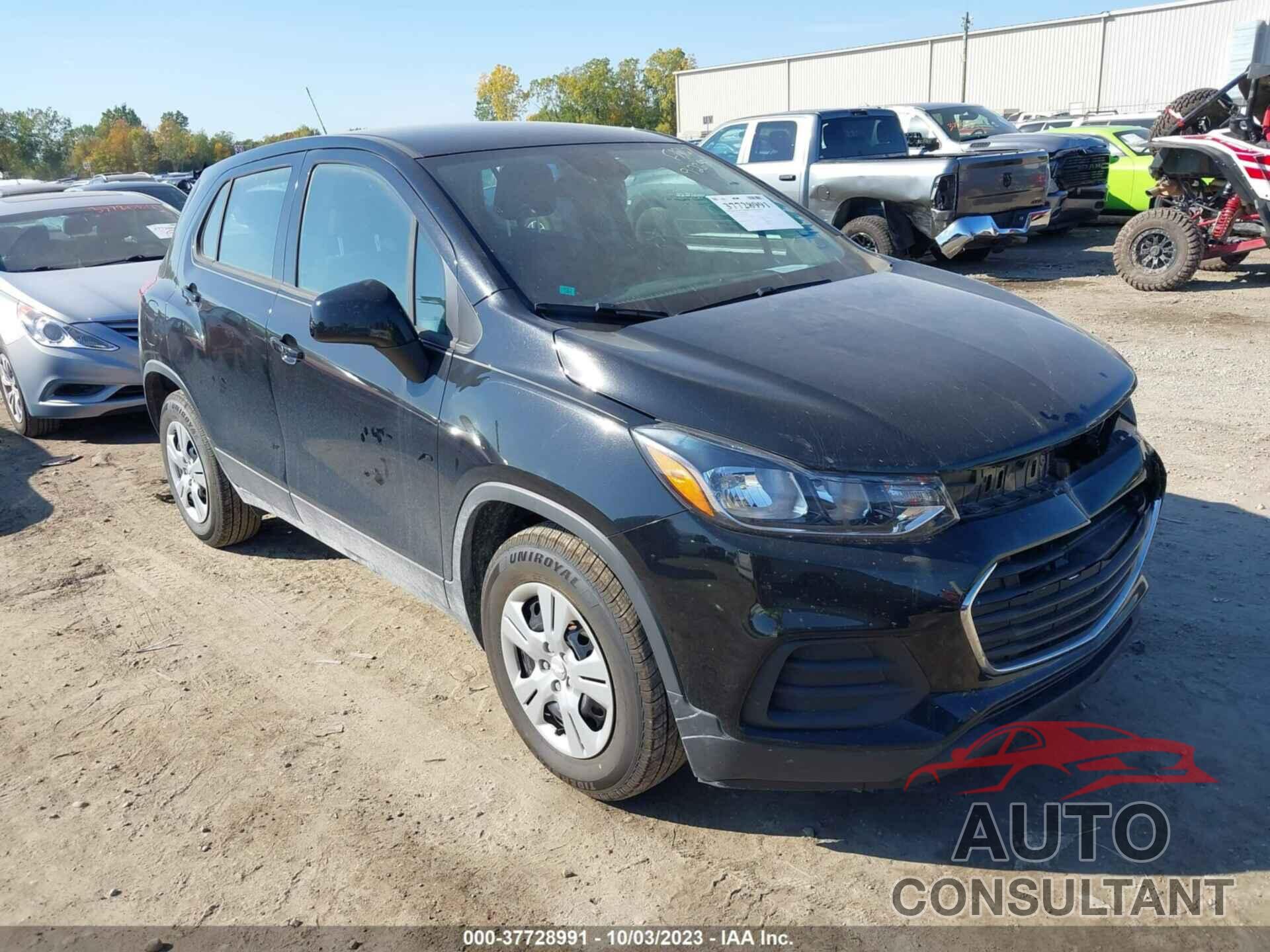 CHEVROLET TRAX 2017 - 3GNCJKSB5HL279603