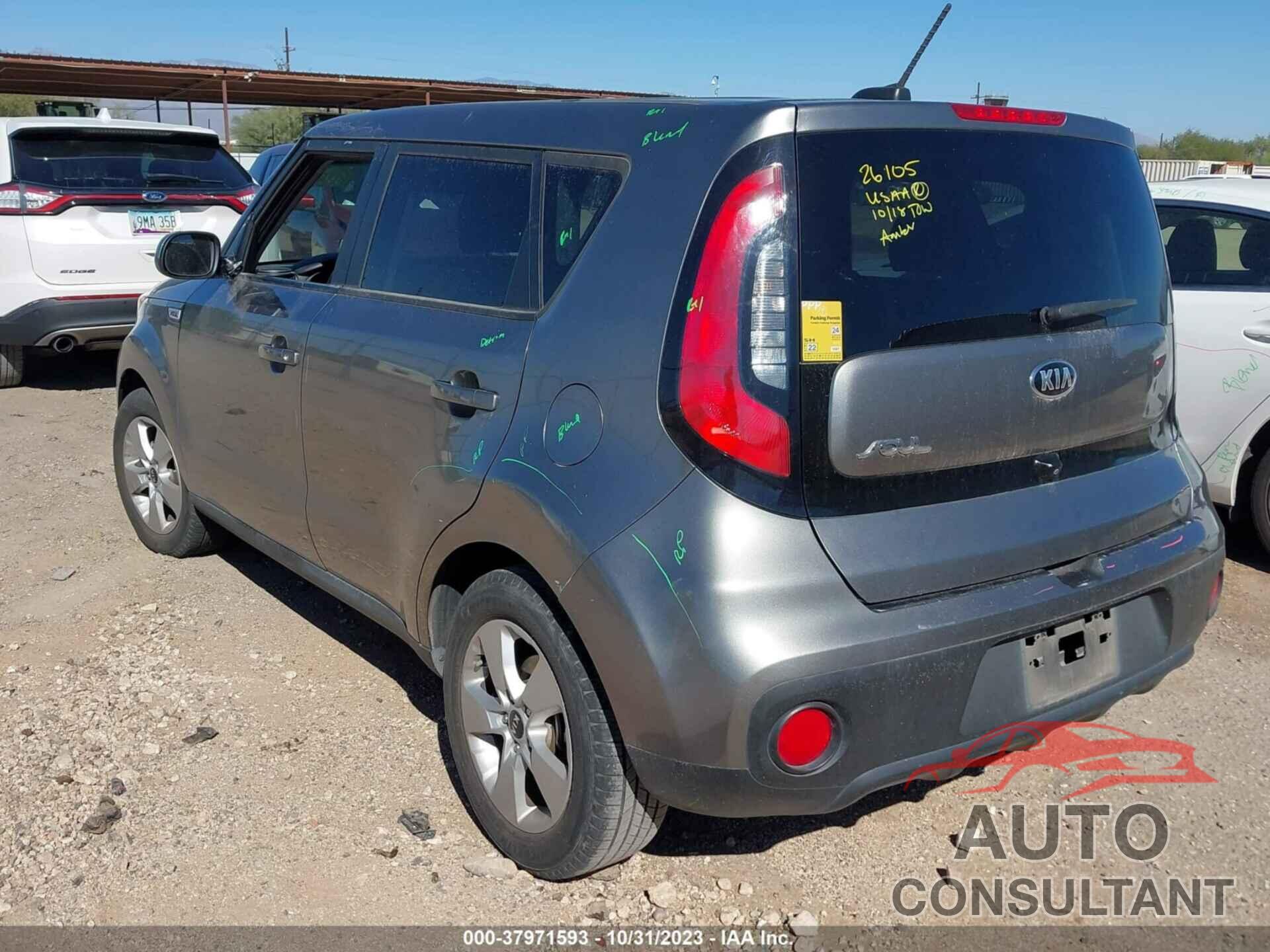 KIA SOUL 2019 - KNDJN2A24K7668301