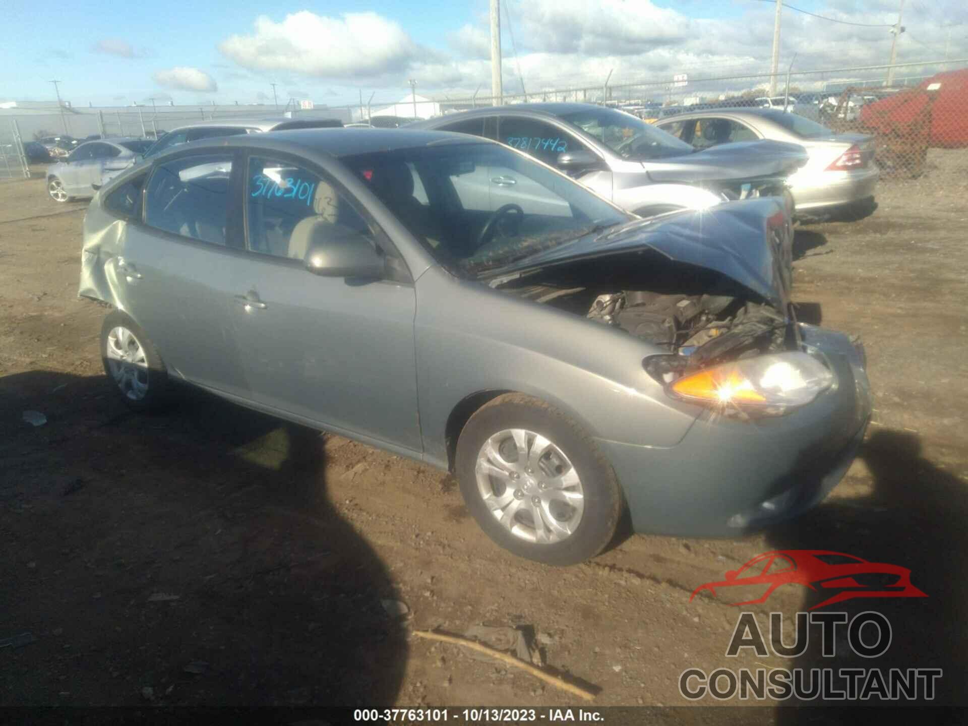HYUNDAI ELANTRA 2010 - KMHDU4AD0AU083367