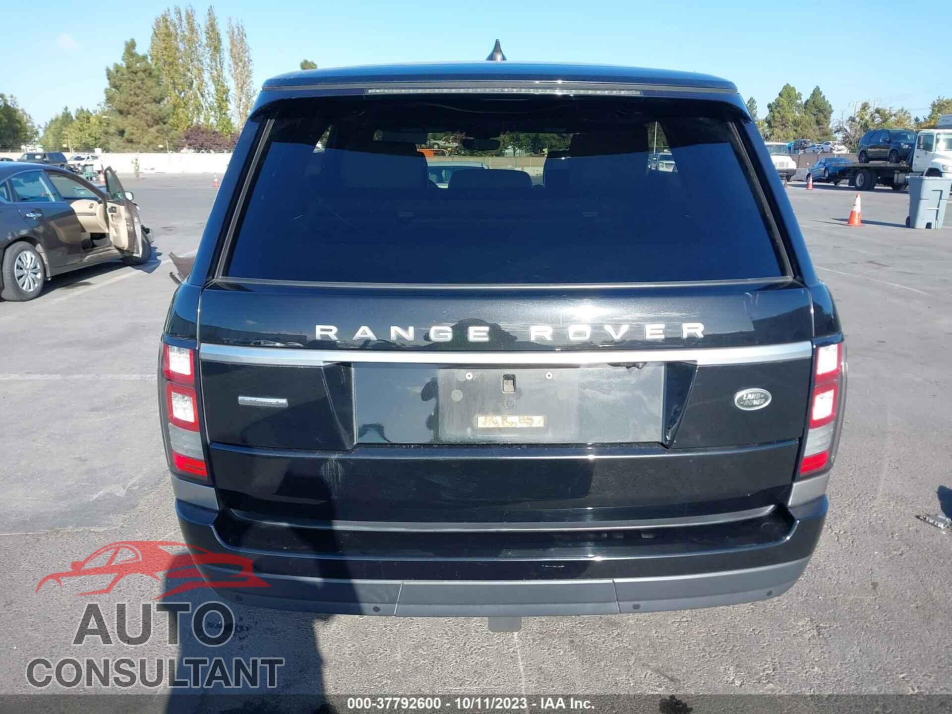 LAND ROVER RANGE ROVER 2017 - SALGV5FE3HA331203