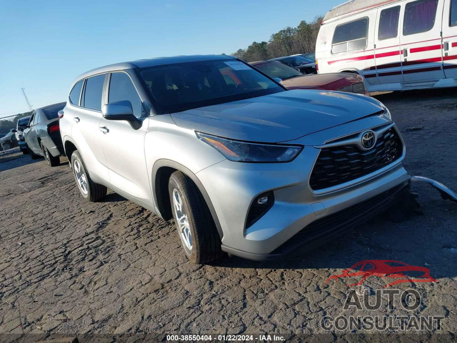 TOYOTA HIGHLANDER 2023 - 5TDKDRAHXPS019460