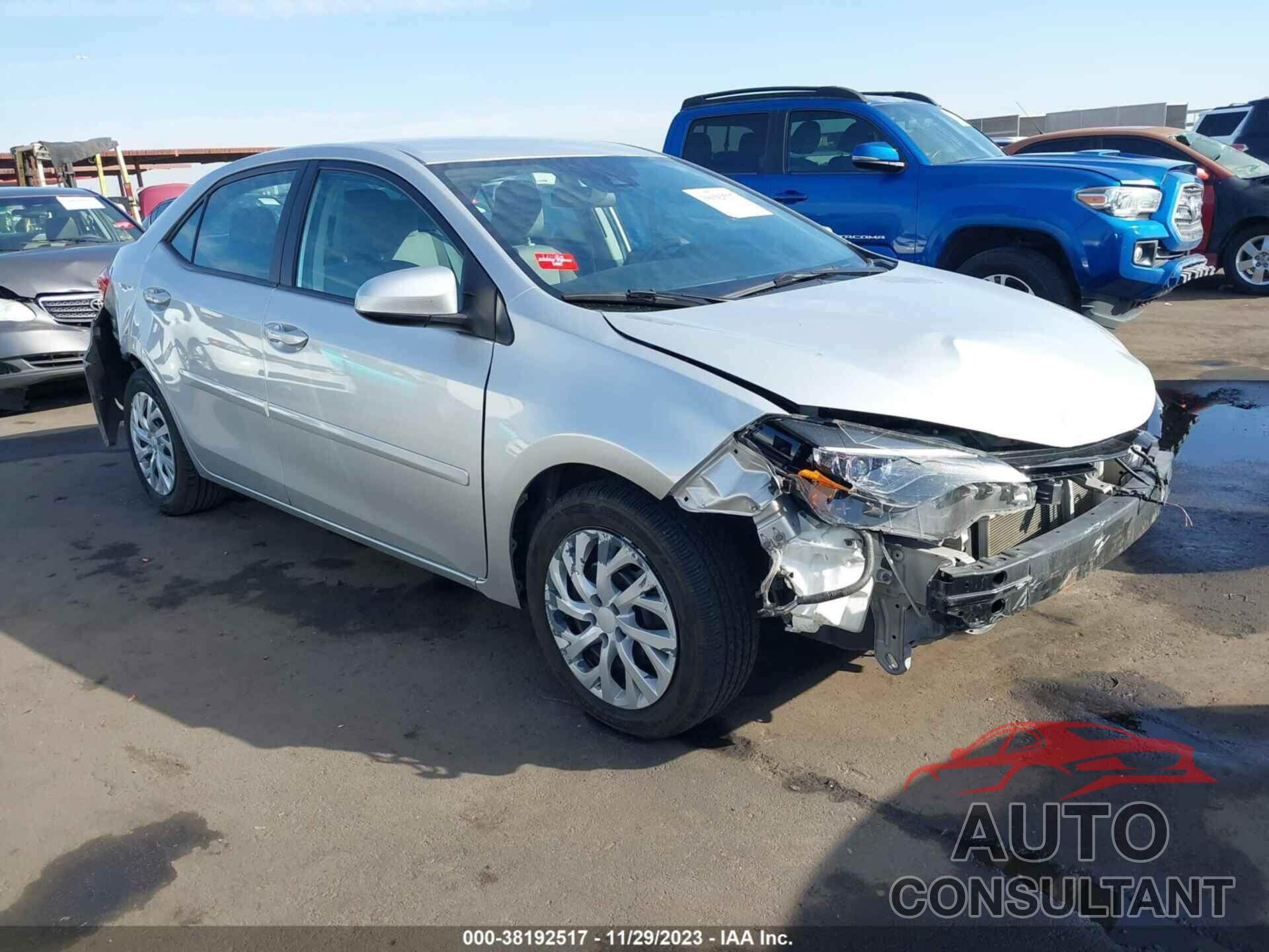 TOYOTA COROLLA 2018 - 2T1BURHE0JC021228