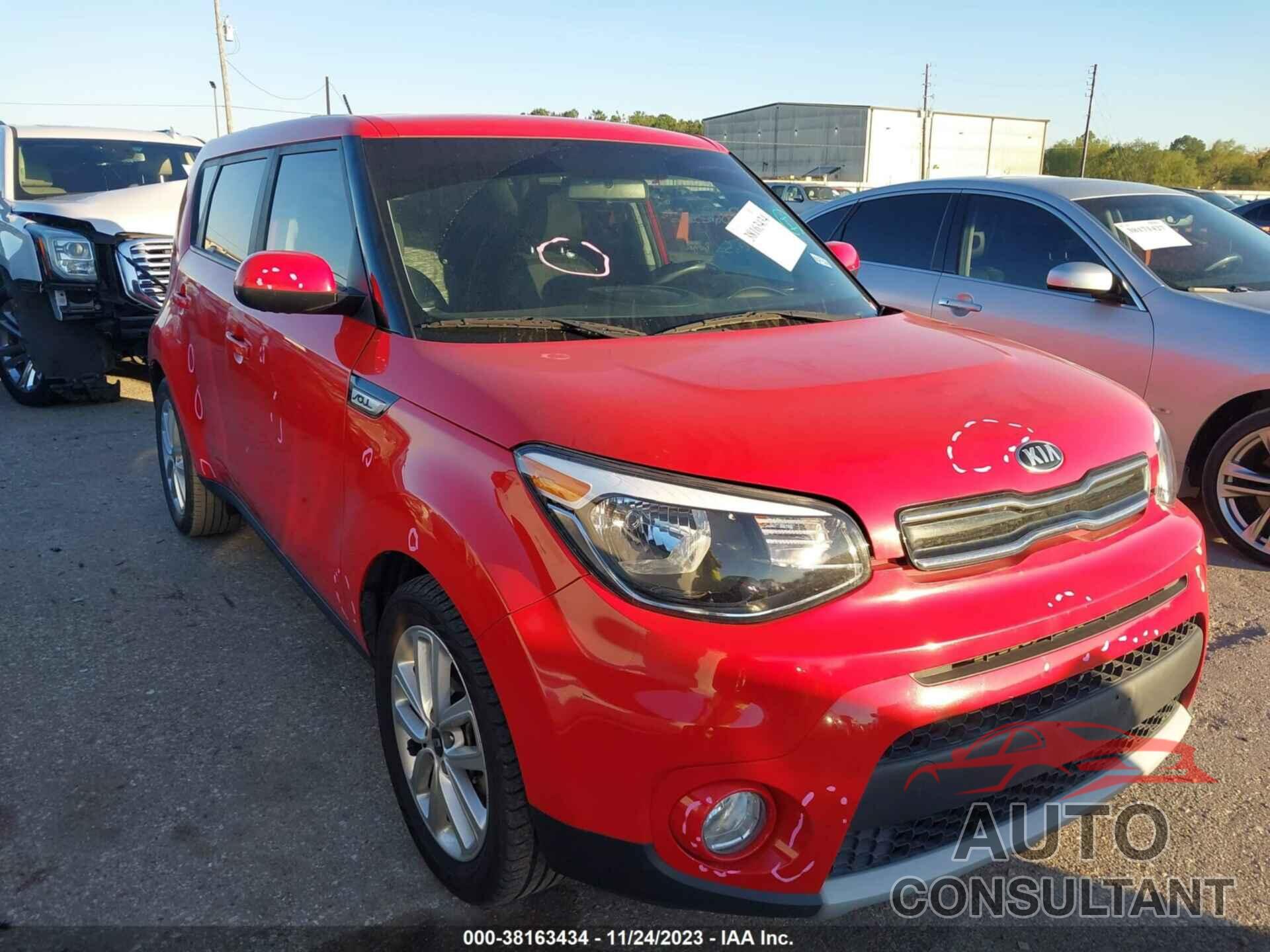 KIA SOUL 2019 - KNDJP3A58K7001032