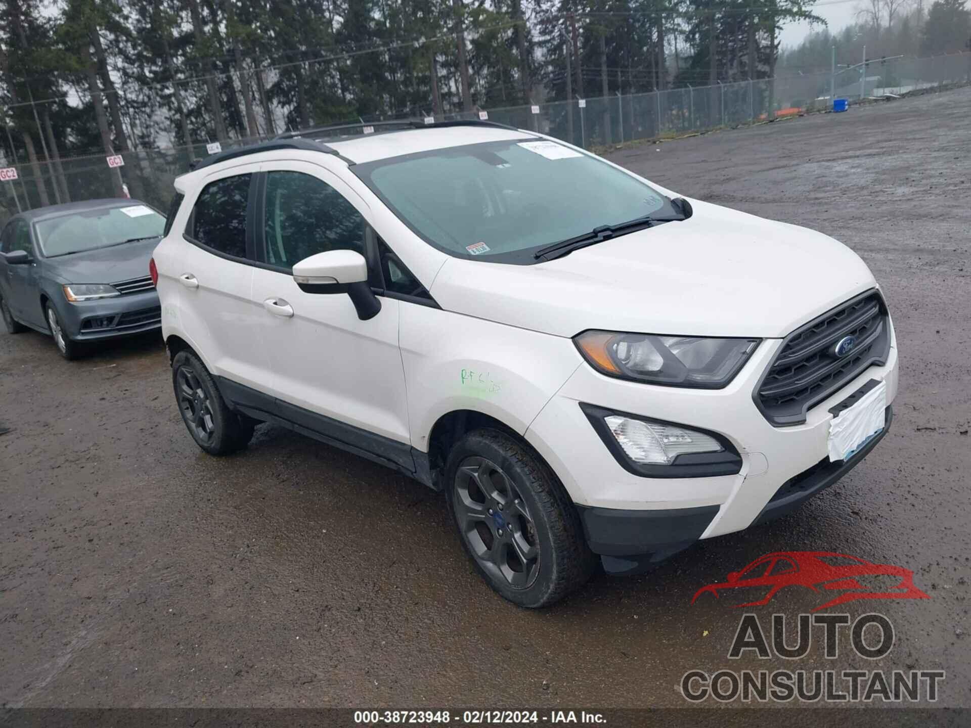 FORD ECOSPORT 2018 - MAJ6P1CL1JC179608