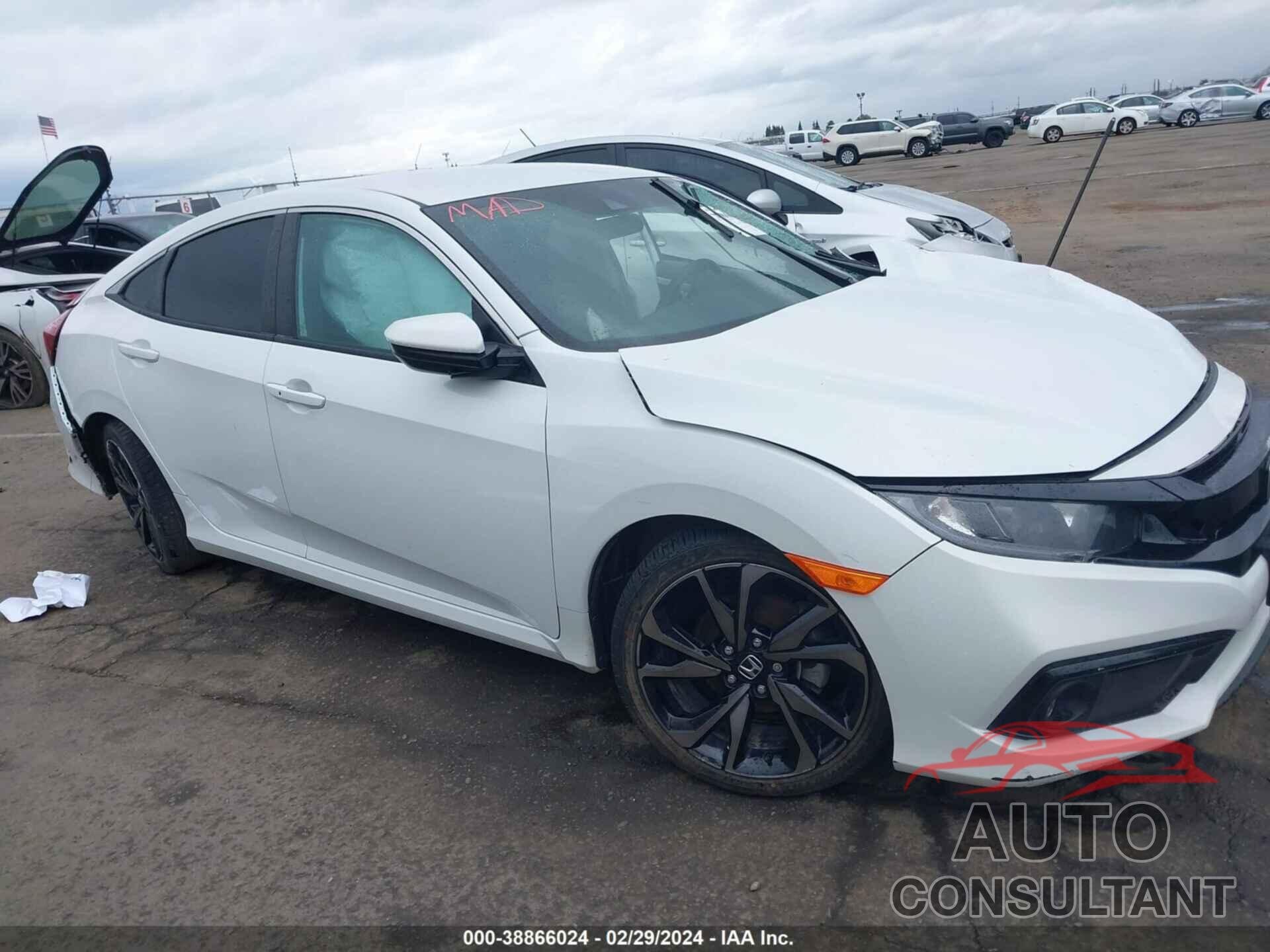 HONDA CIVIC 2021 - 2HGFC2F8XMH553400