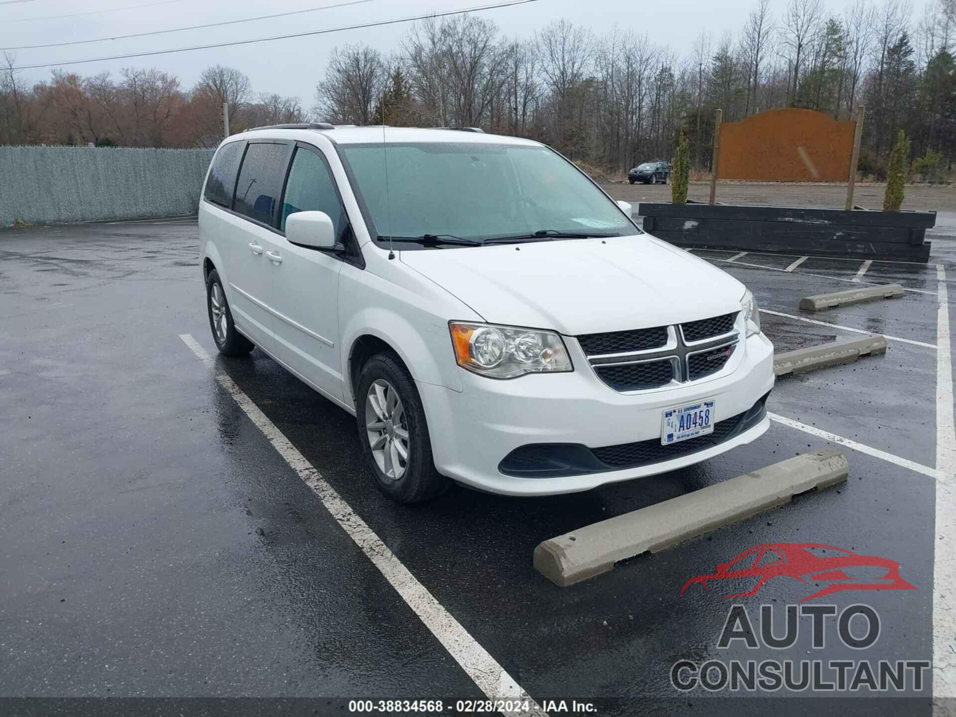 DODGE GRAND CARAVAN 2016 - 2C4RDGCG9GR106198