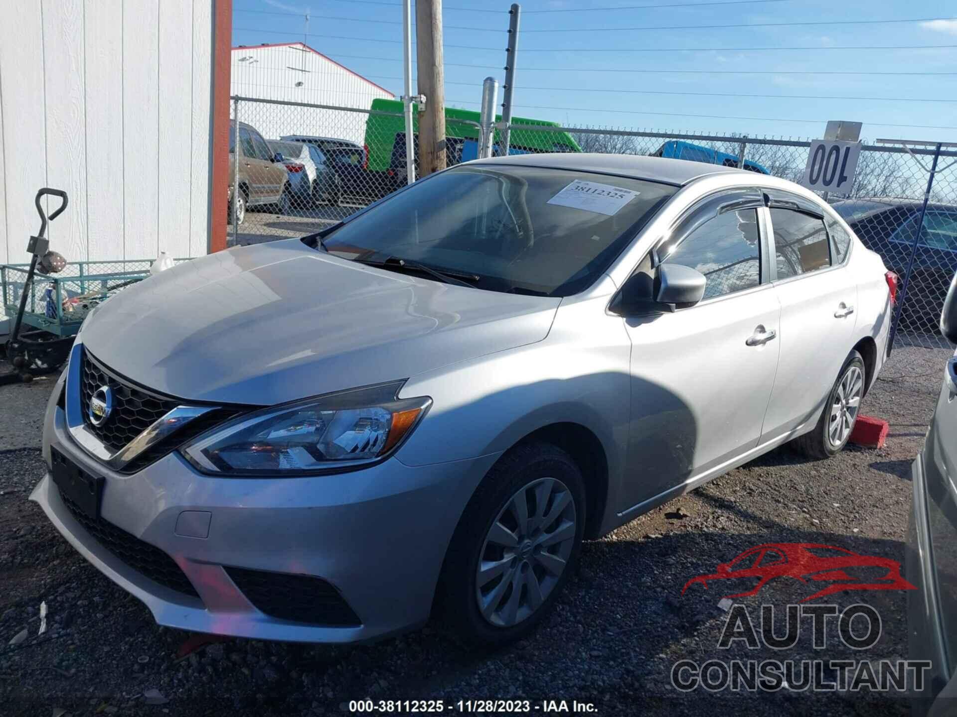 NISSAN SENTRA 2016 - 3N1AB7AP8GY262550