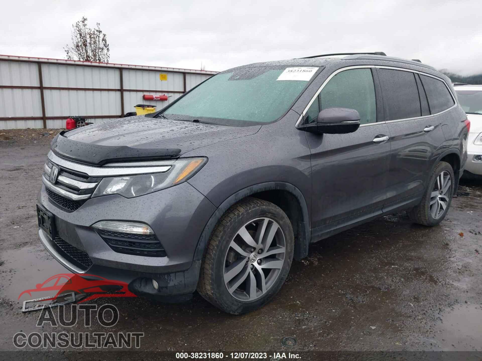 HONDA PILOT 2017 - 5FNYF6H90HB063247