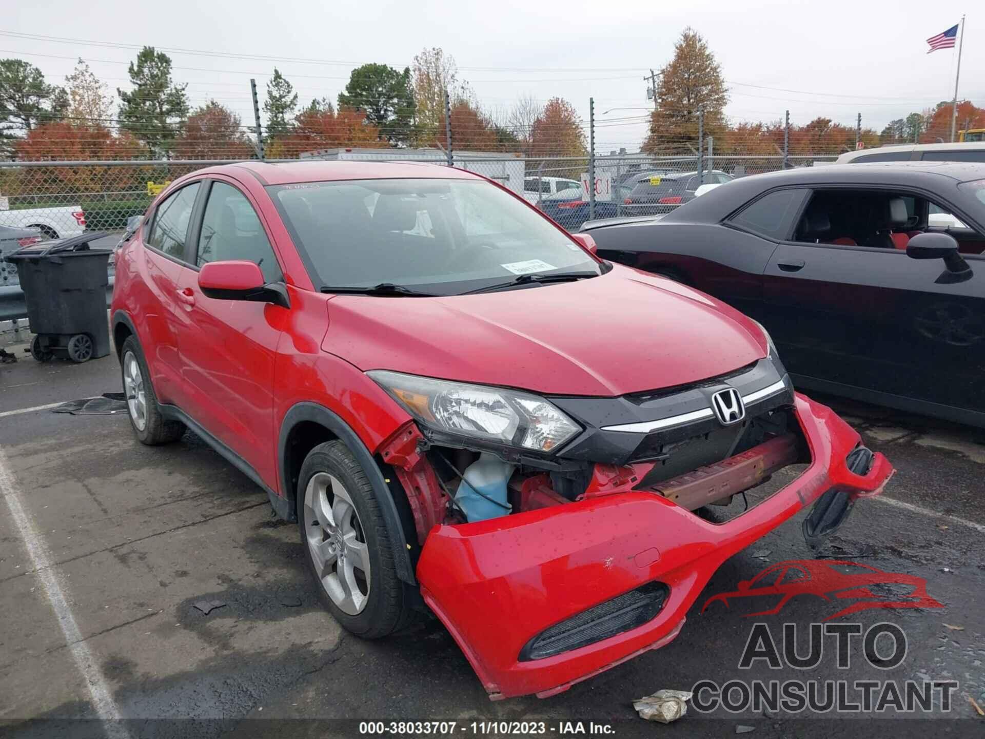 HONDA HR-V 2016 - 3CZRU6H31GM710698