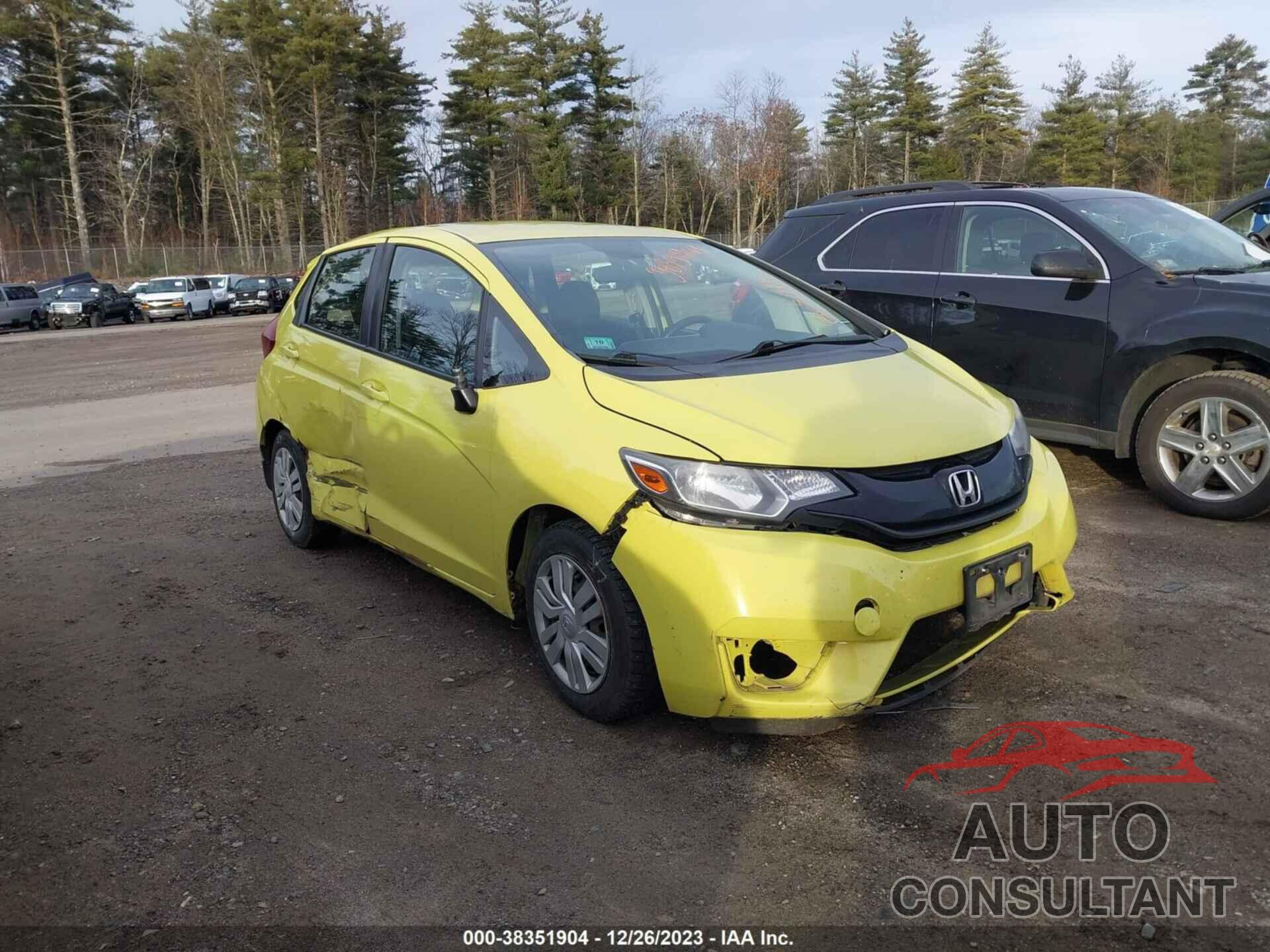 HONDA FIT 2016 - JHMGK5H55GX022260