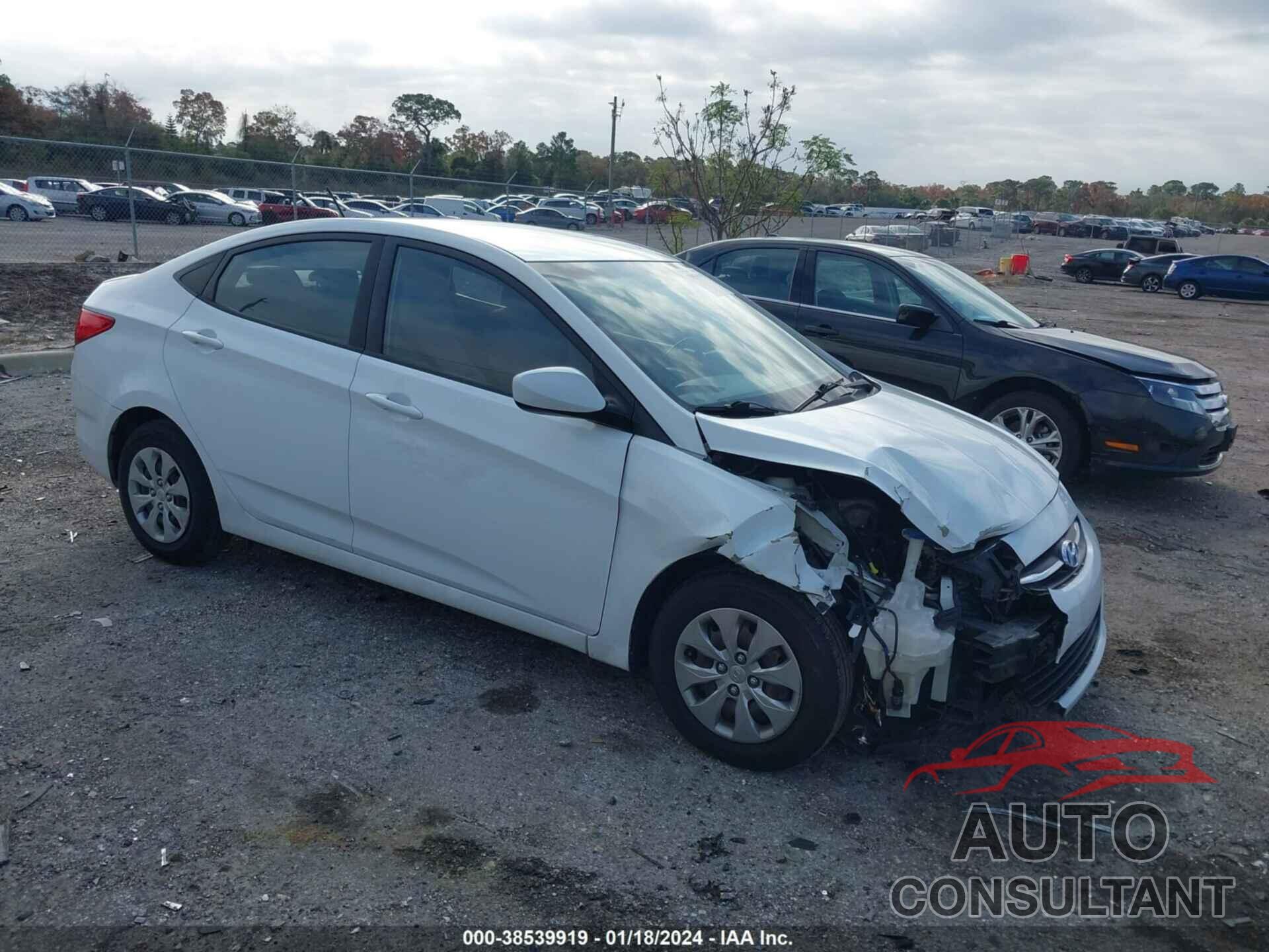 HYUNDAI ACCENT 2016 - KMHCT4AE2GU004040