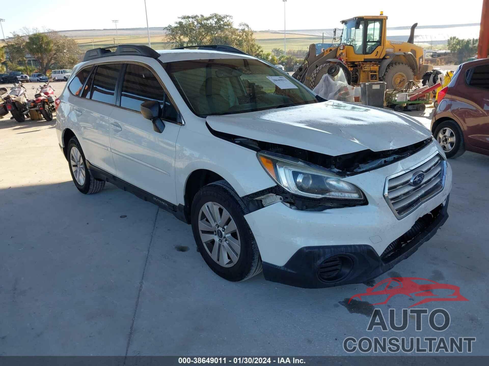 SUBARU OUTBACK 2017 - 4S4BSAACXH3314729