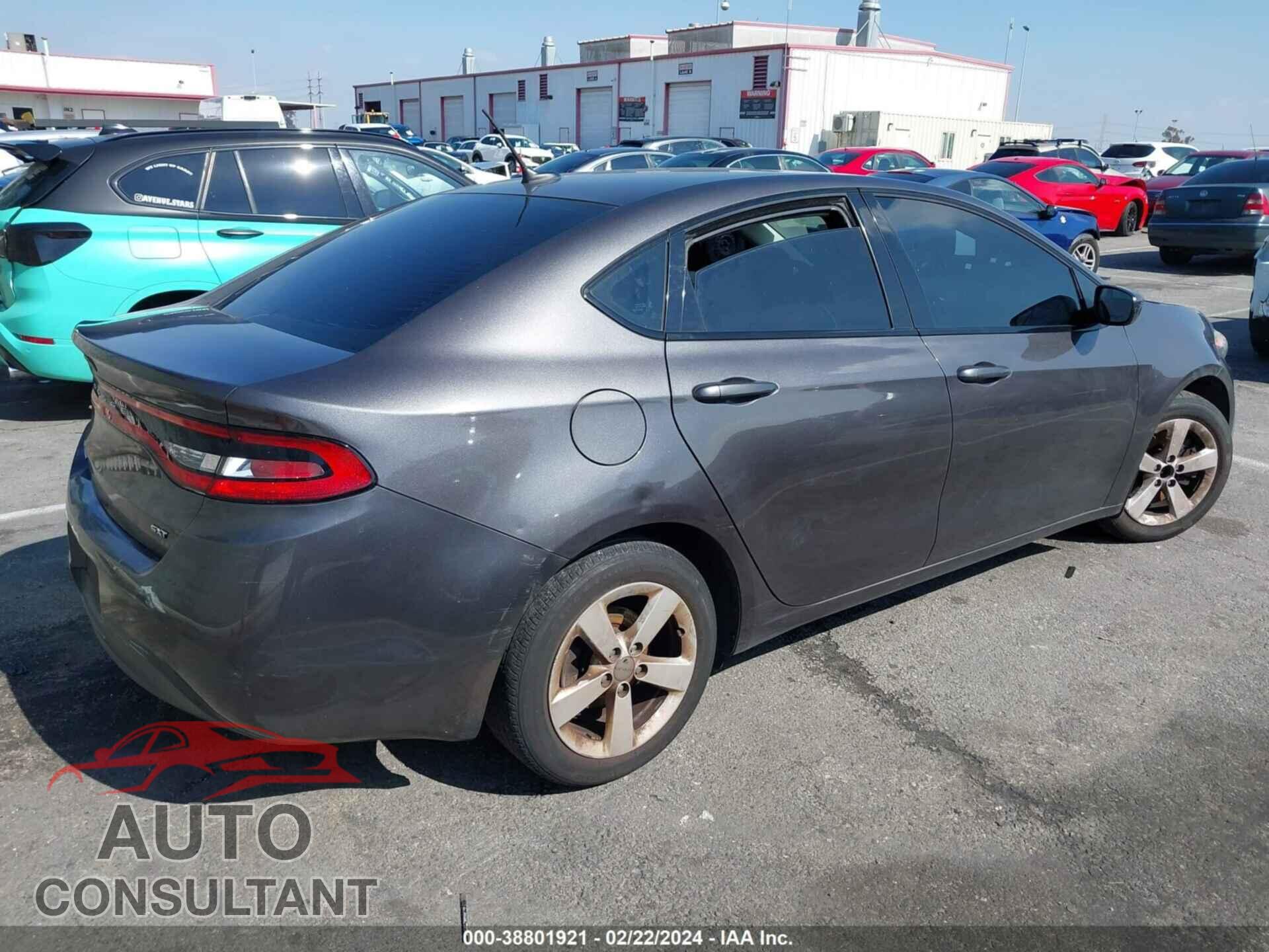 DODGE DART 2016 - 1C3CDFBBXGD592811