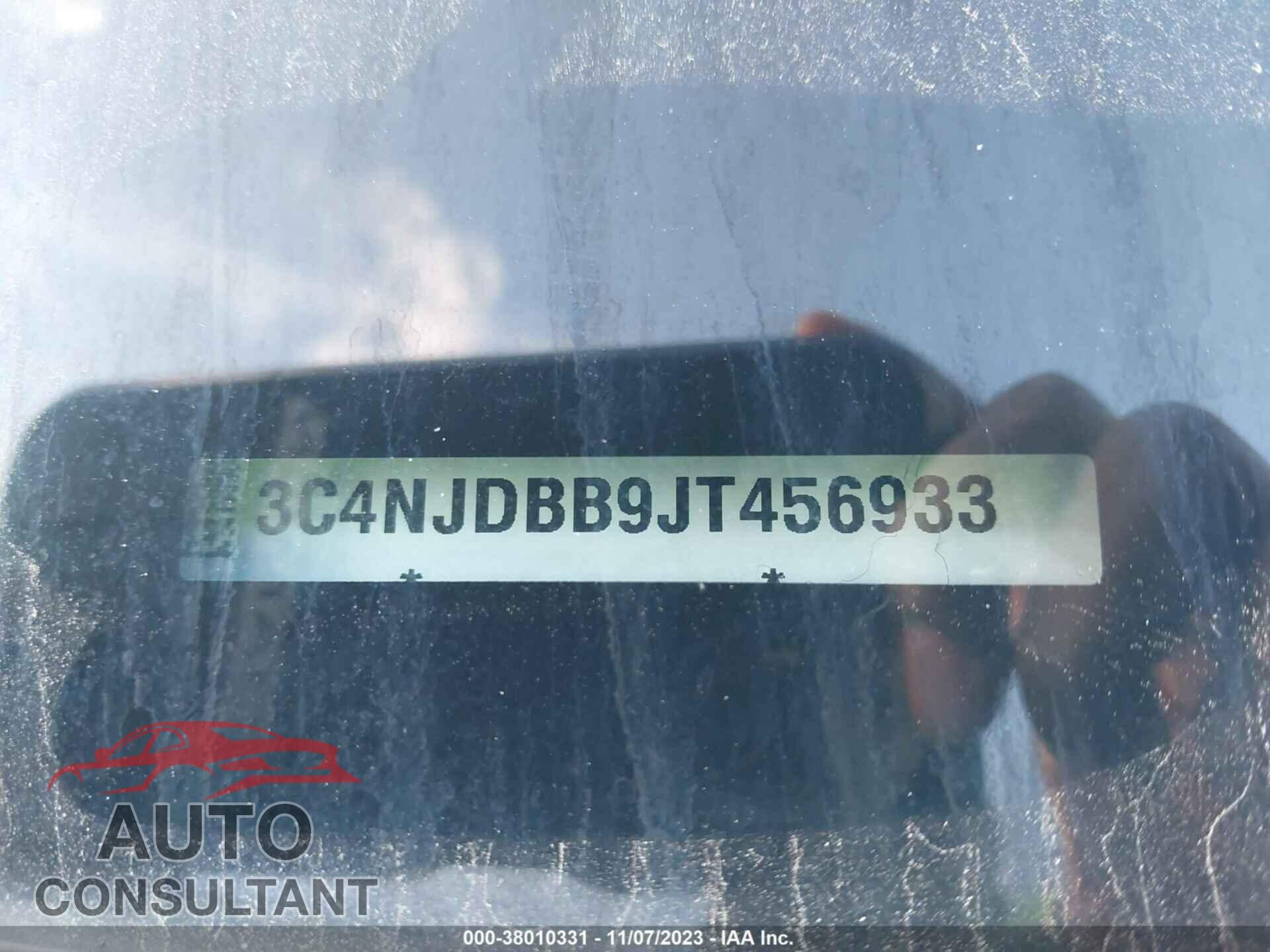 JEEP COMPASS 2018 - 3C4NJDBB9JT456933