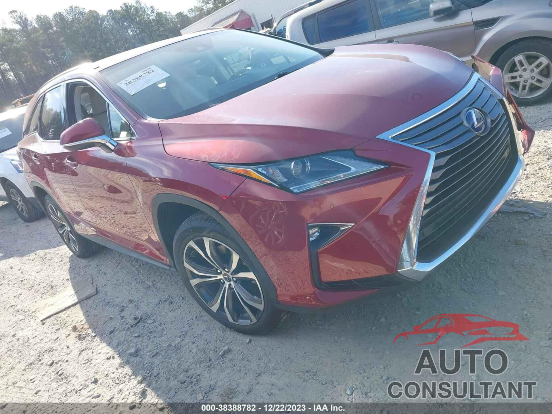 LEXUS RX 450HL 2018 - JTJDGKCA9J2003303