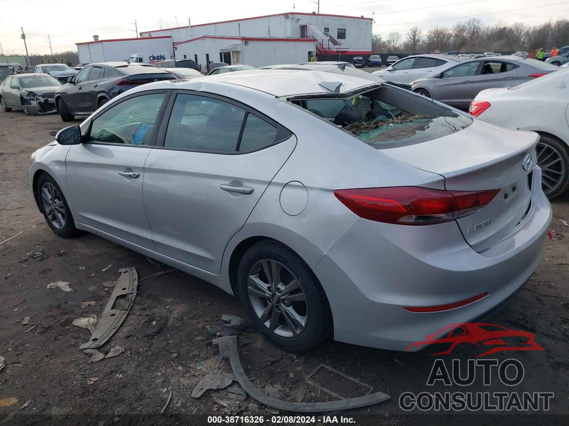 HYUNDAI ELANTRA 2017 - 5NPD84LF8HH207574