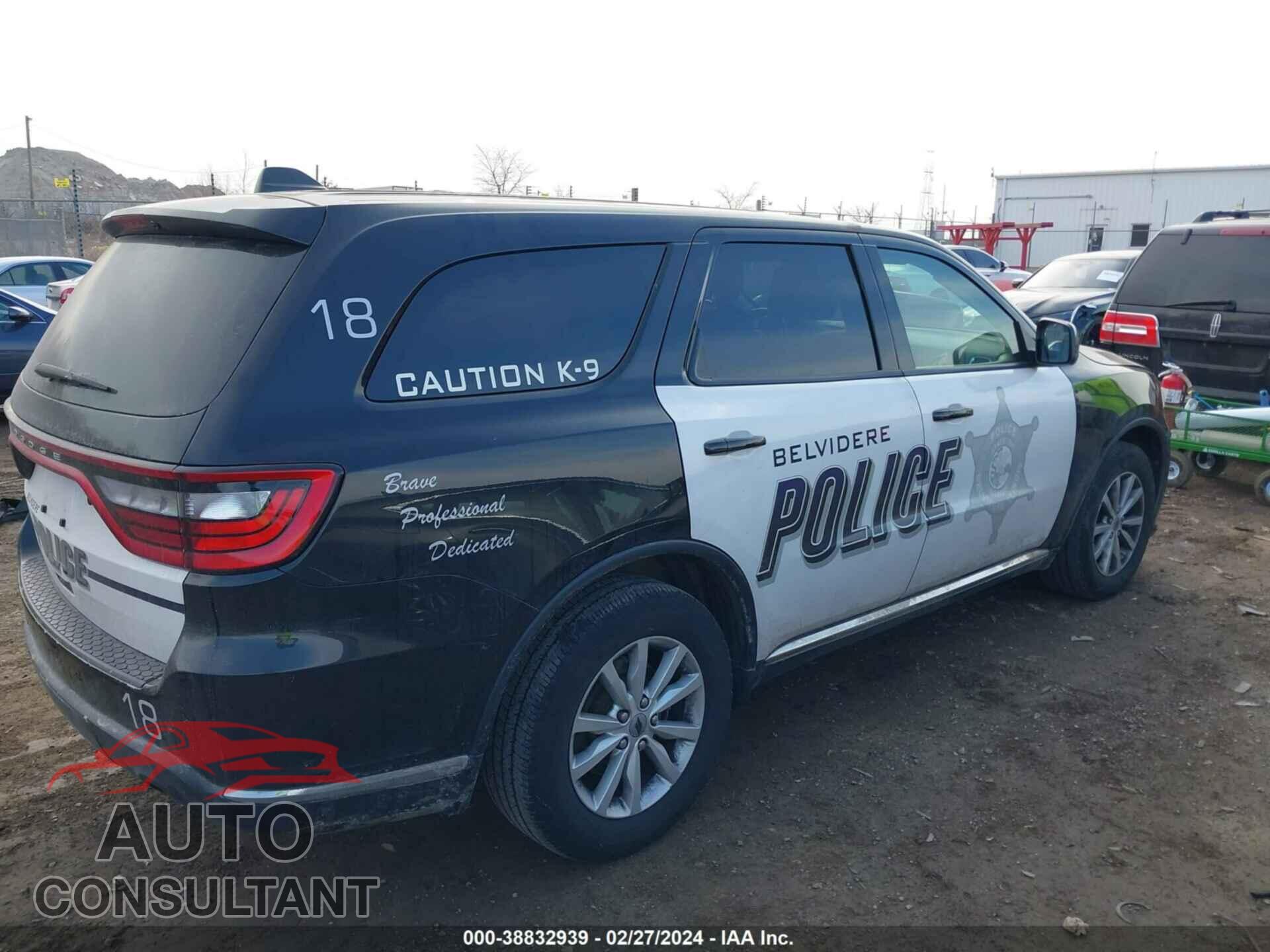 DODGE DURANGO 2019 - 1C4SDJFT4KC708452