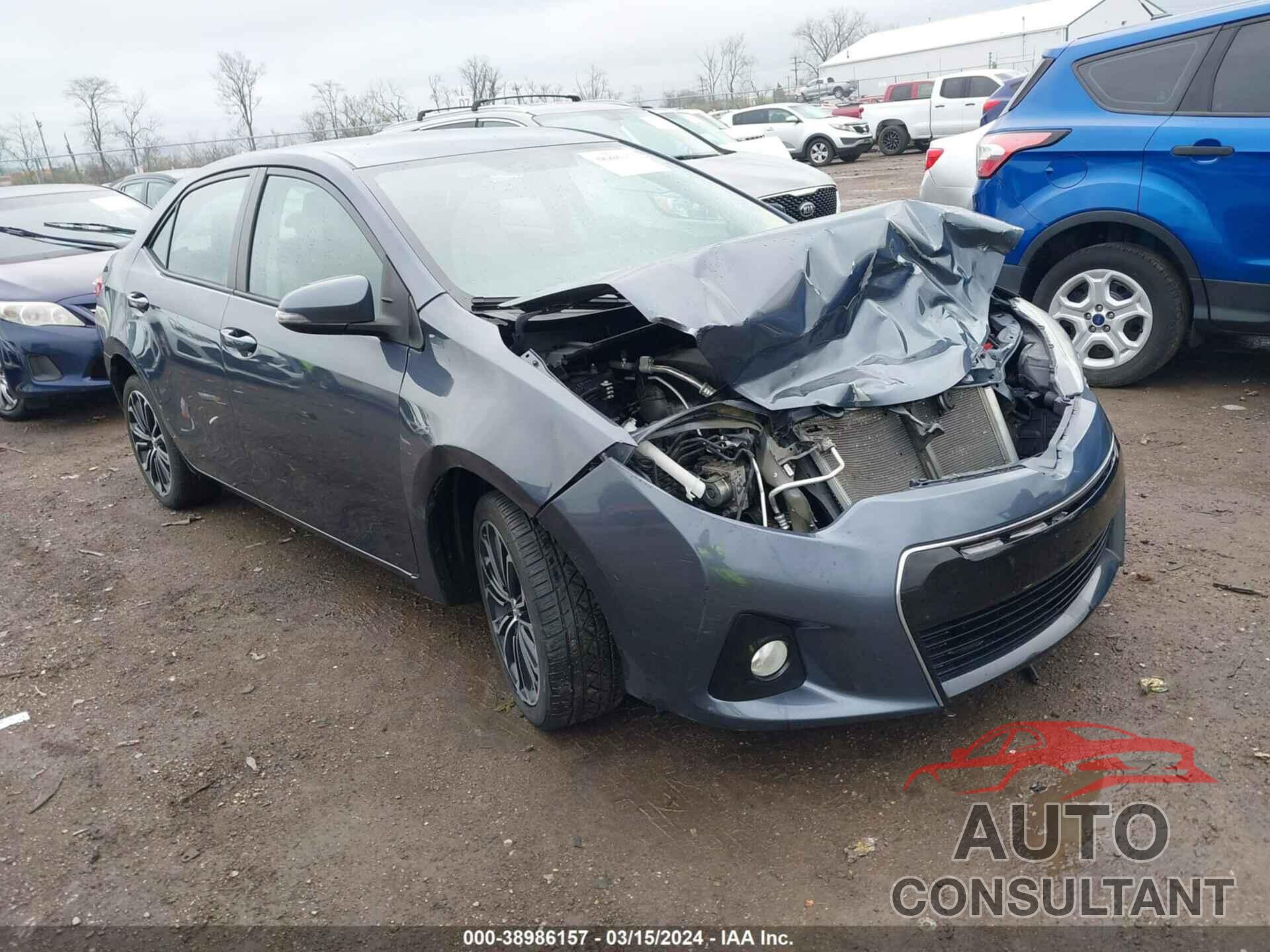 TOYOTA COROLLA 2016 - 5YFBURHE8GP485005
