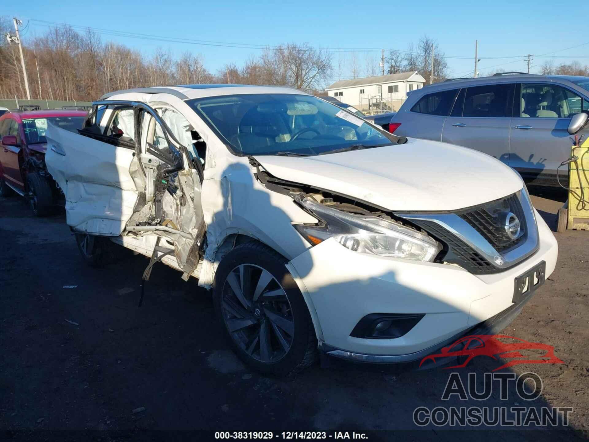 NISSAN MURANO 2018 - 5N1AZ2MHXJN176804