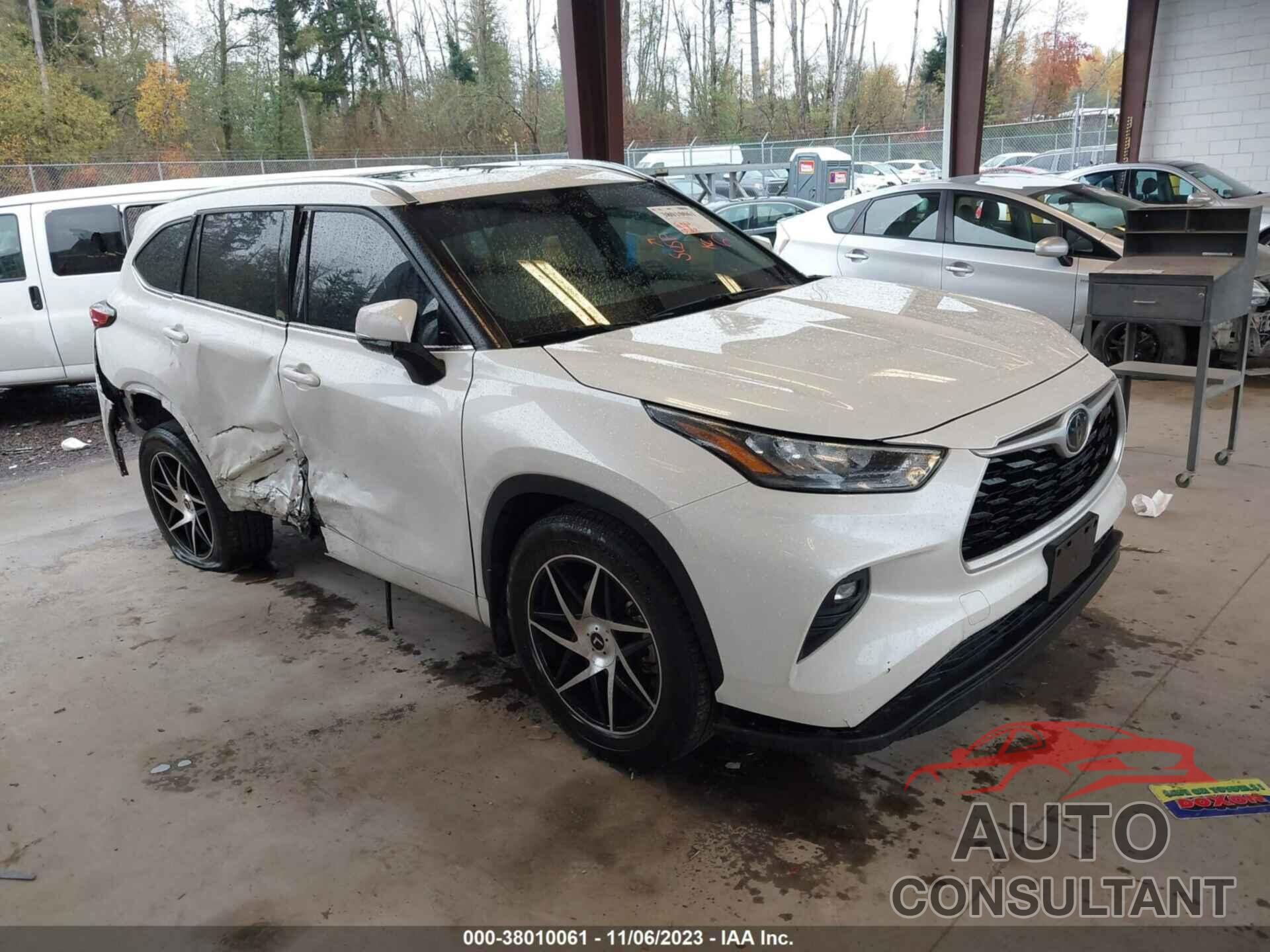 TOYOTA HIGHLANDER 2020 - 5TDGZRBHXLS520199