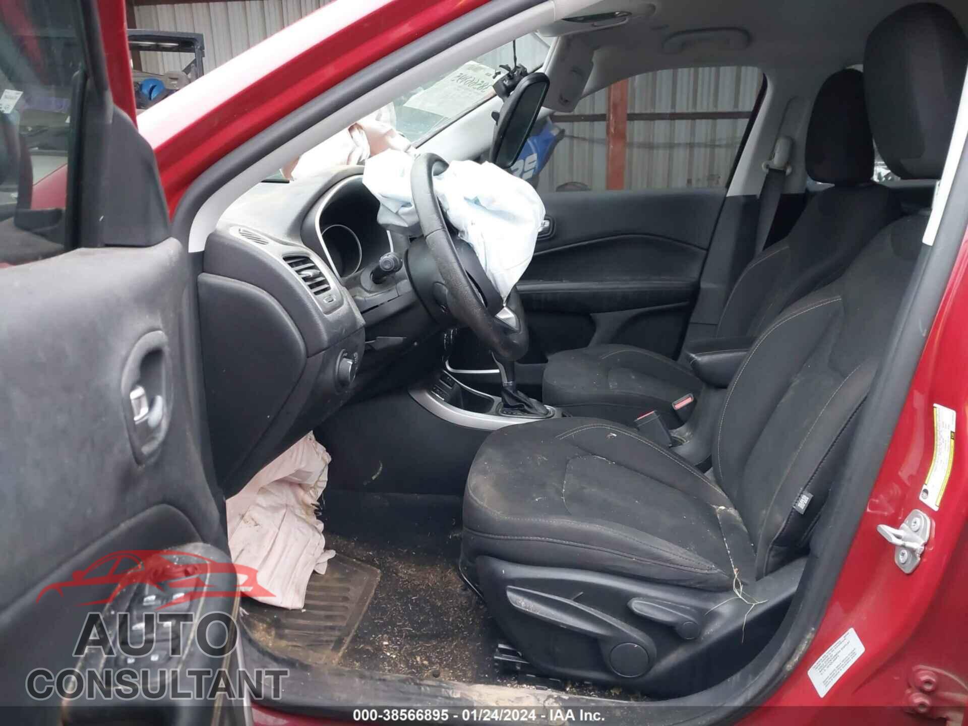 JEEP COMPASS 2017 - 3C4NJCAB2HT659846