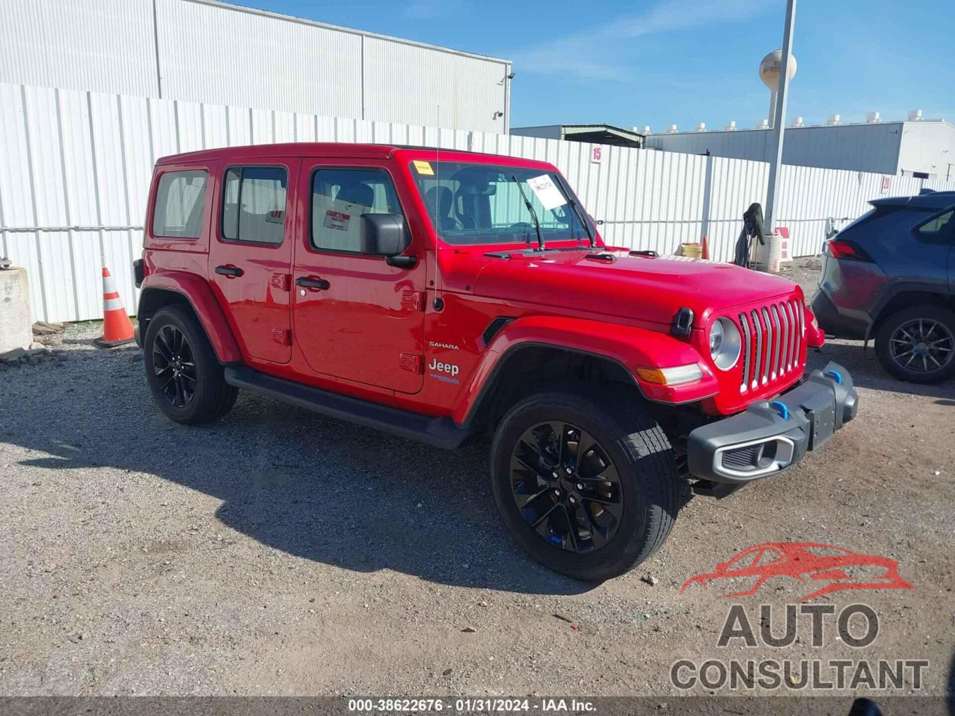 JEEP WRANGLER 4XE 2022 - 1C4JJXP69NW272149