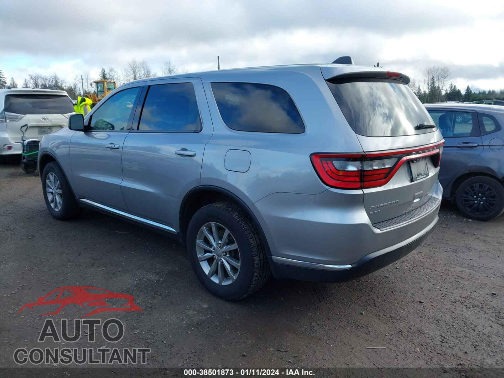 DODGE DURANGO 2017 - 1C4RDJAG7HC898460