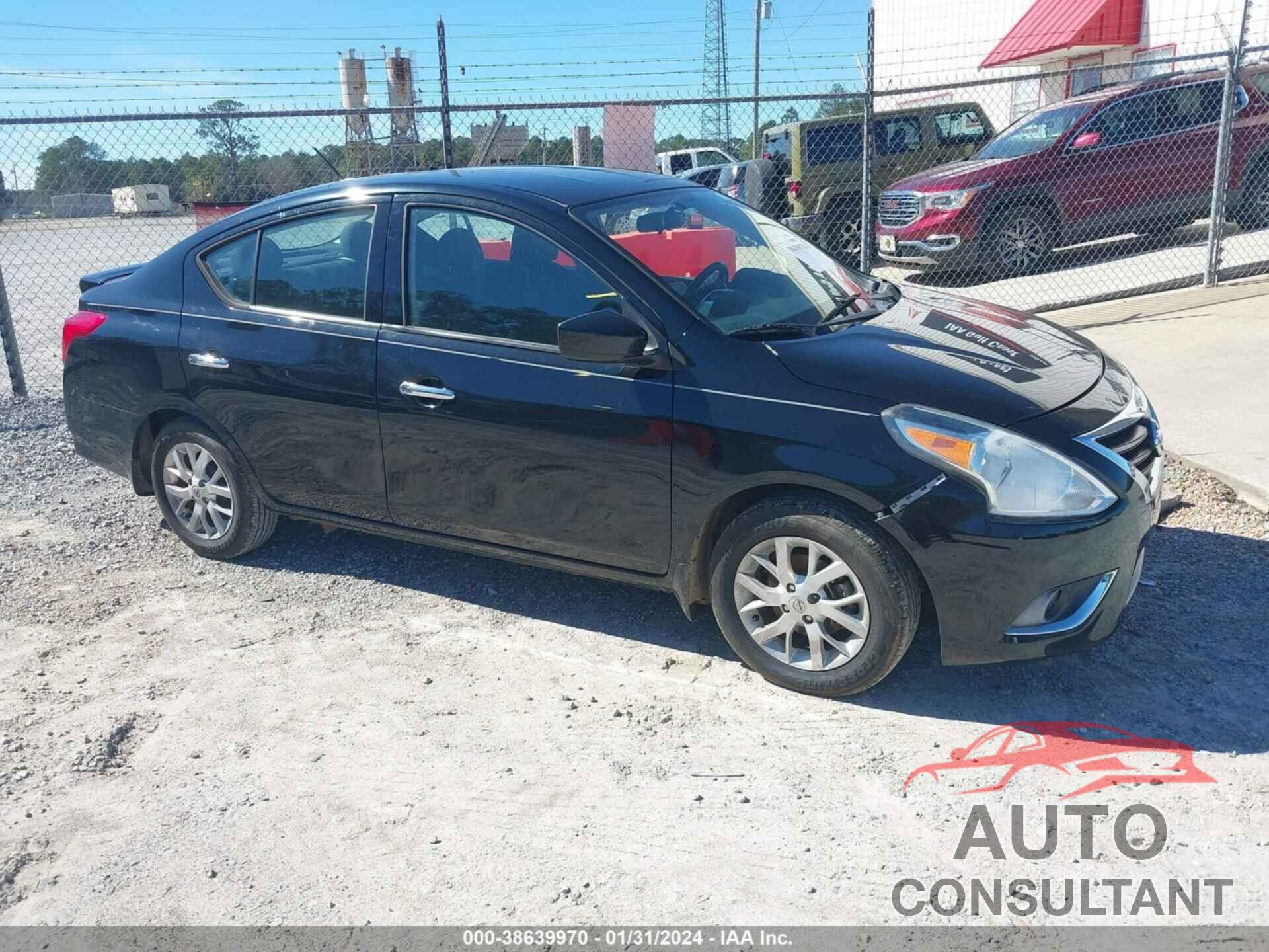 NISSAN VERSA 2018 - 3N1CN7AP0JL858627