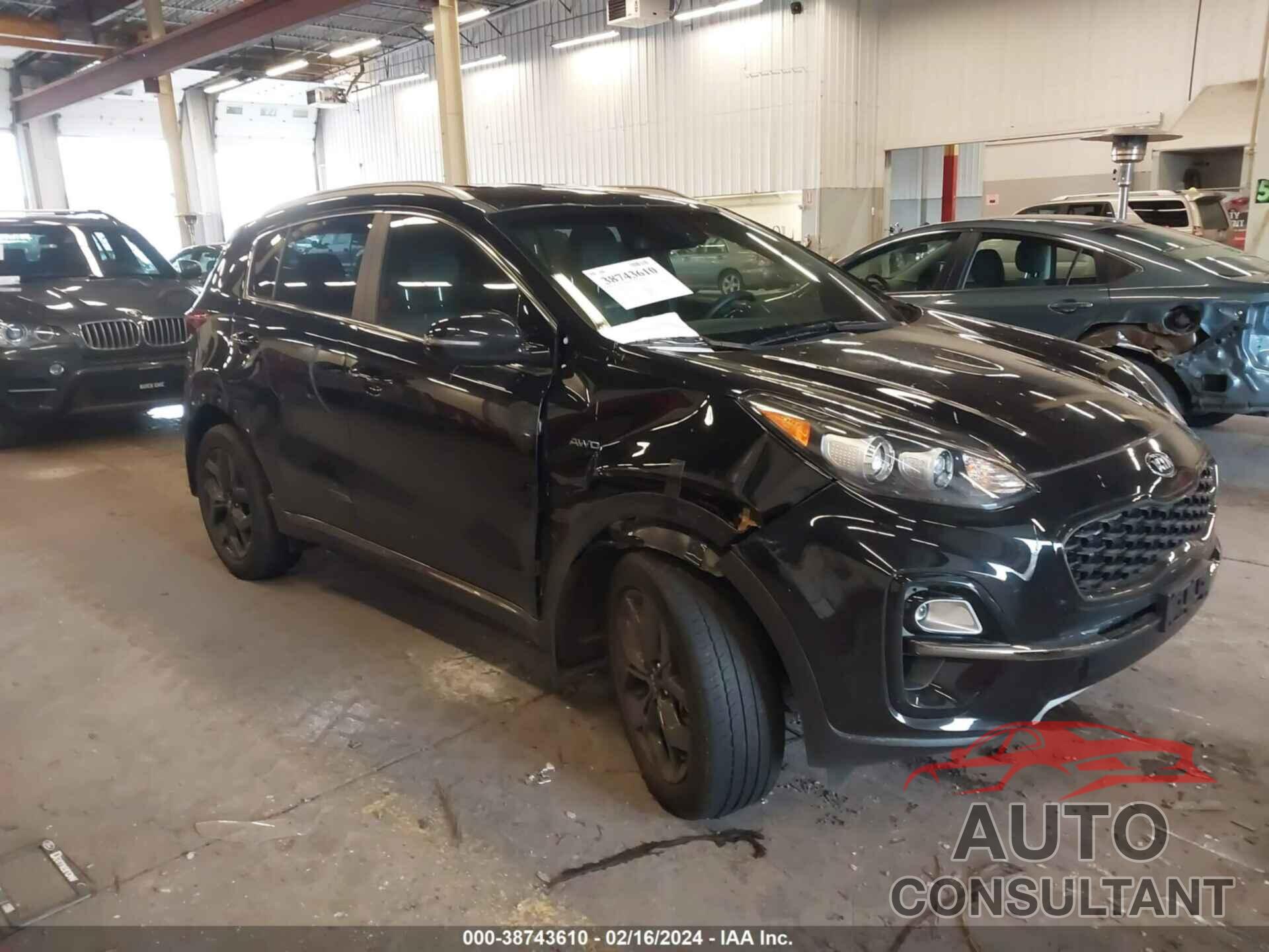 KIA SPORTAGE 2020 - KNDP6CAC7L7722861