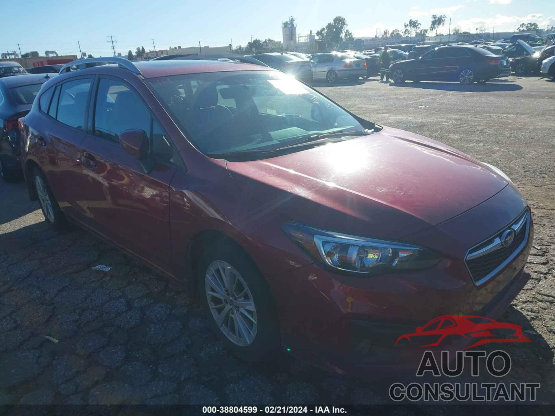 SUBARU IMPREZA 2017 - 4S3GTAD66H3708340