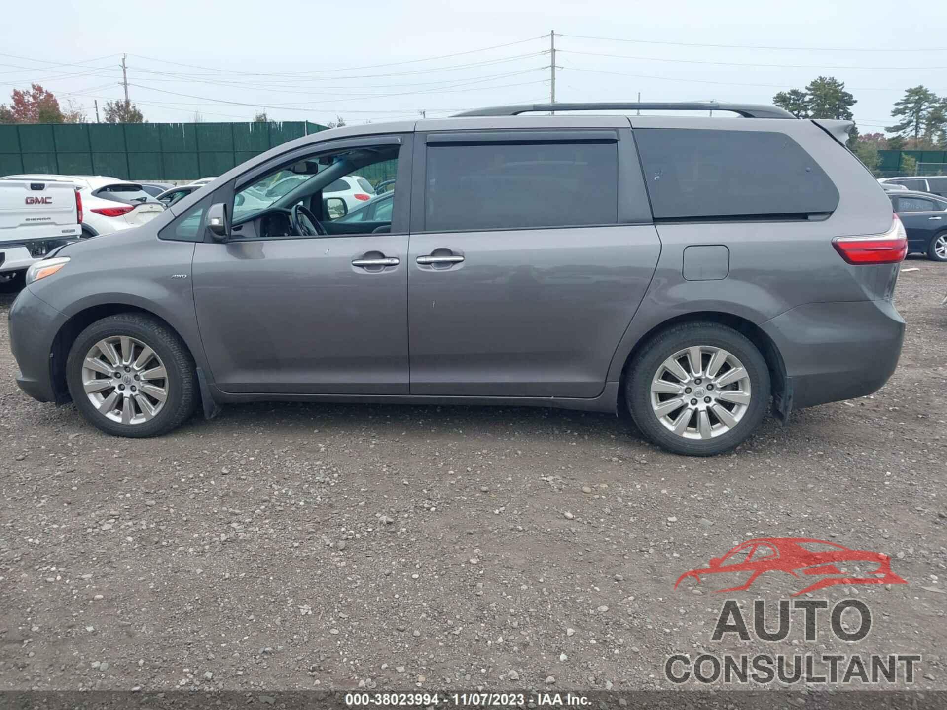 TOYOTA SIENNA 2016 - 5TDDK3DCXGS130702