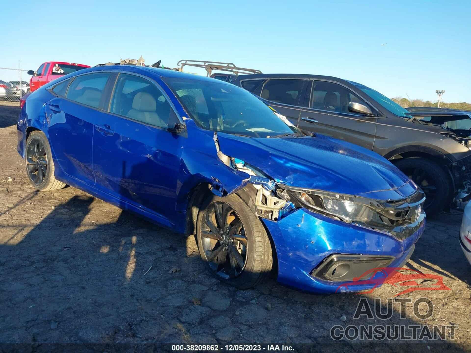 HONDA CIVIC 2020 - 19XFC2F86LE005290