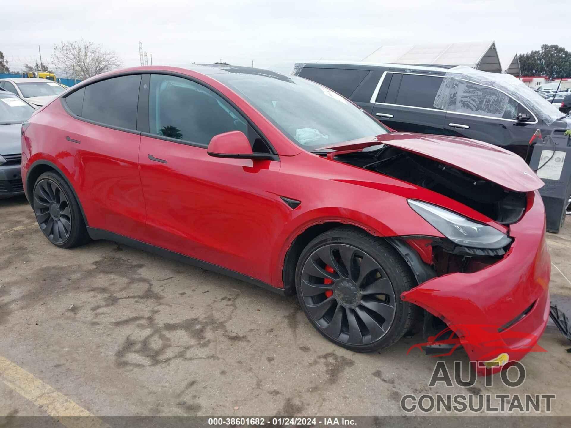 TESLA MODEL Y 2022 - 7SAYGDEF8NF342052