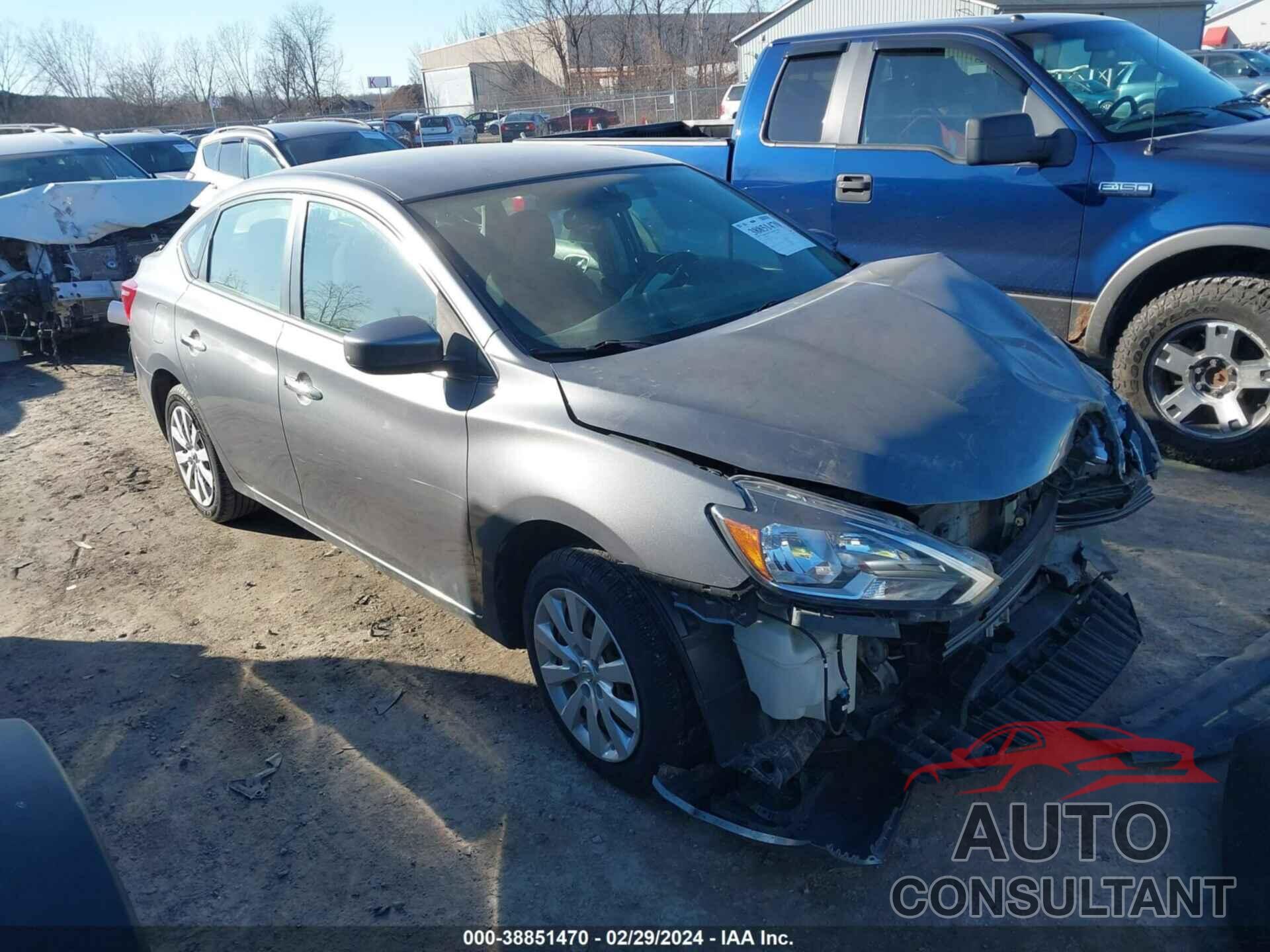 NISSAN SENTRA 2017 - 3N1AB7AP5HL665111