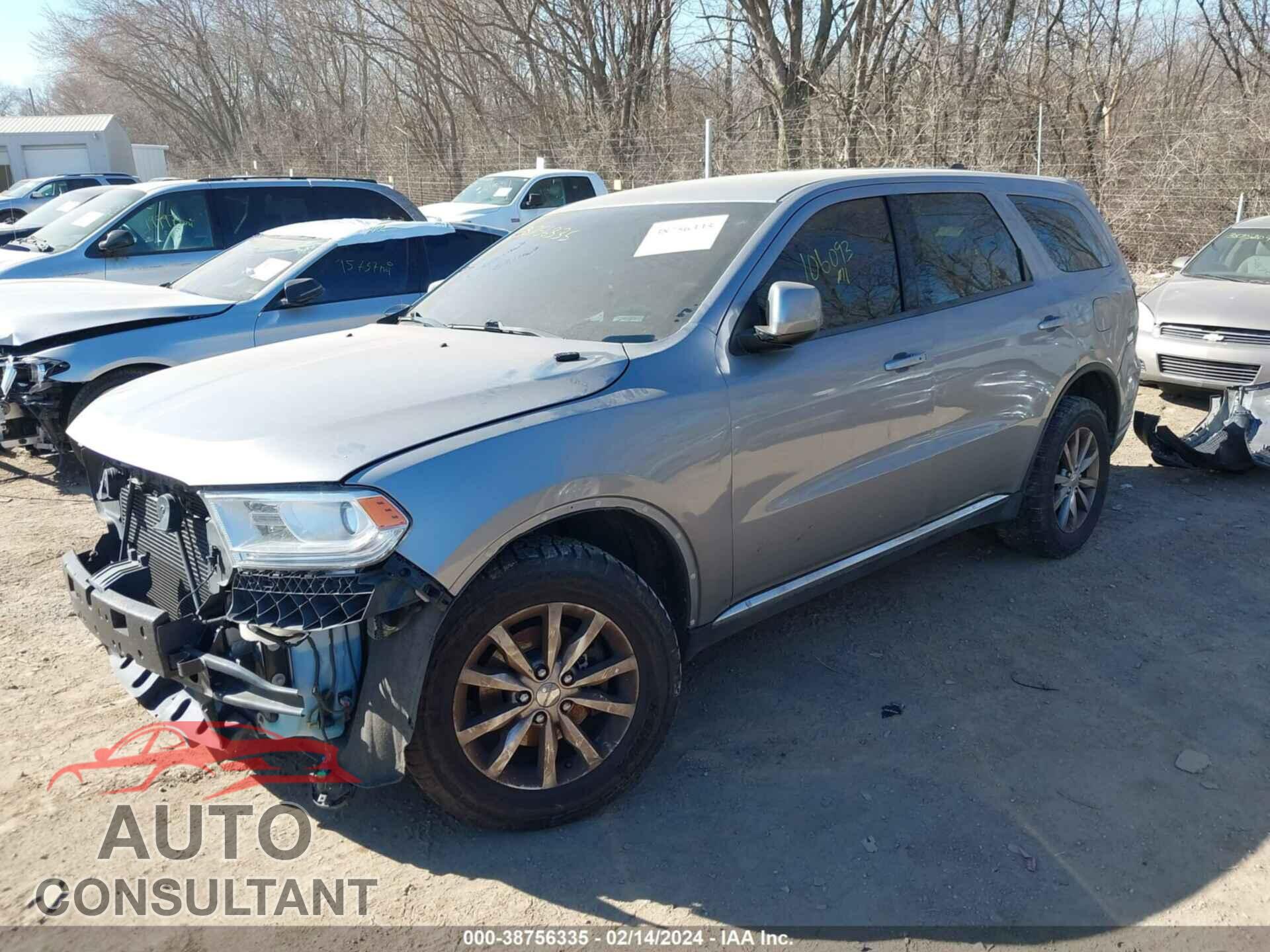 DODGE DURANGO 2017 - 1C4RDJAG3HC651288