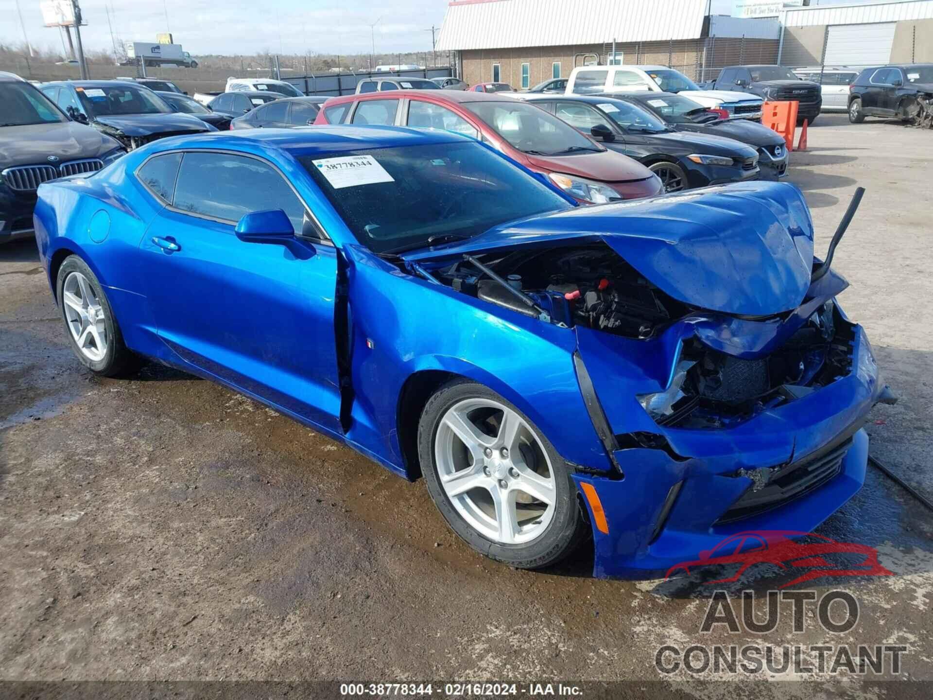 CHEVROLET CAMARO 2018 - 1G1FB1RX3J0103837